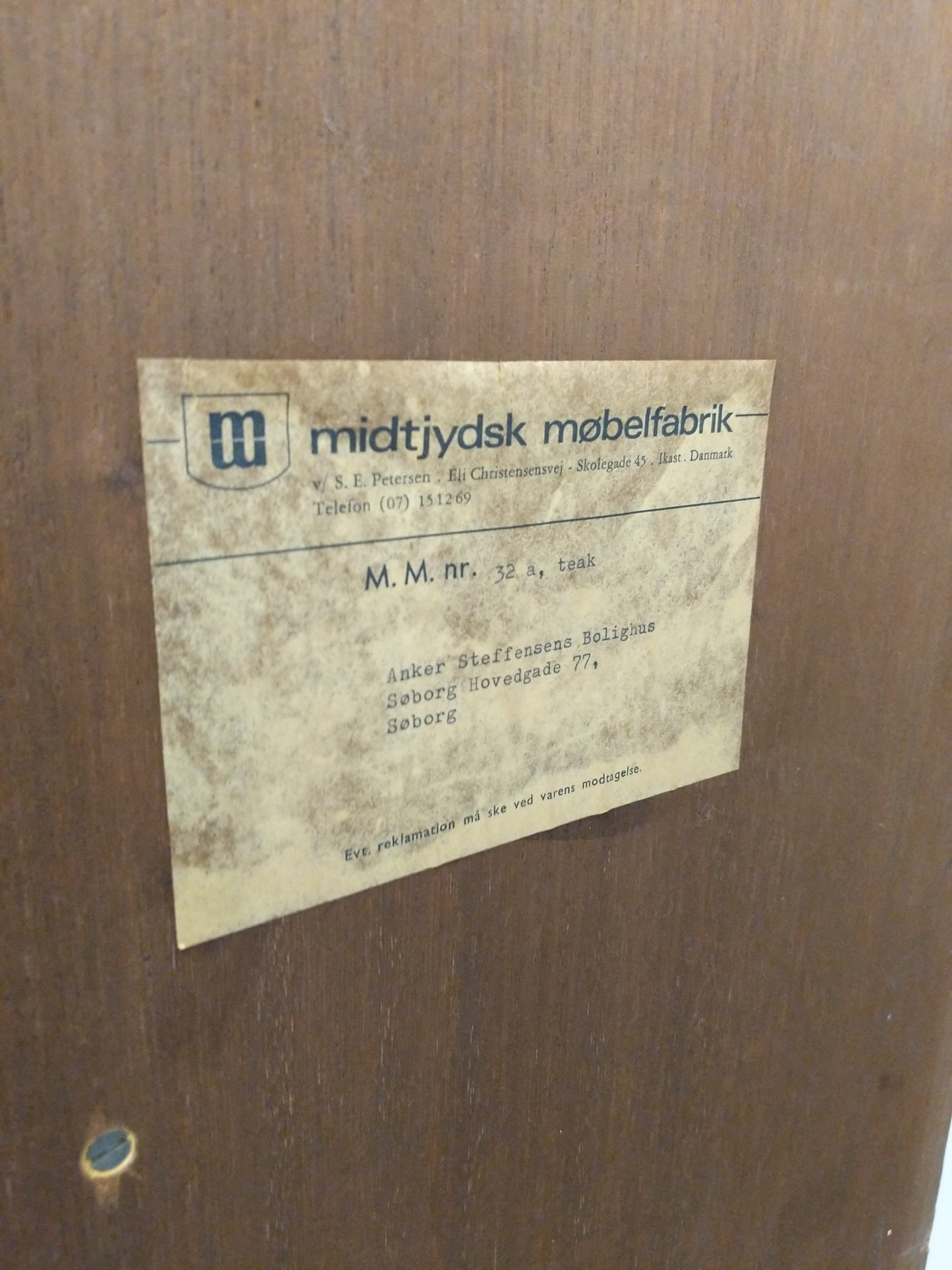 Vintage Danish Modern Teak Corner Cabinet by Midtjydsk