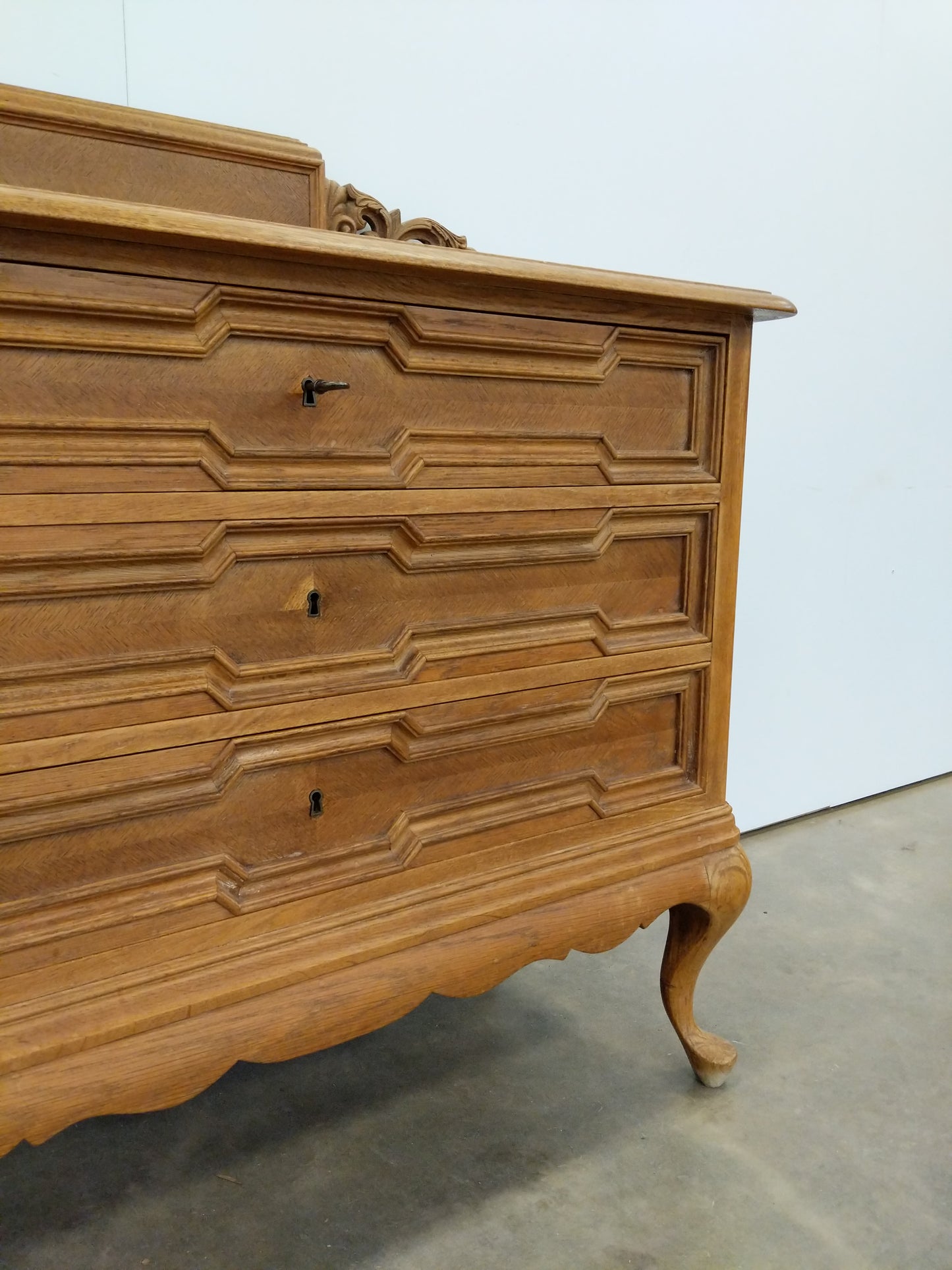 Vintage Danish Oak Dresser