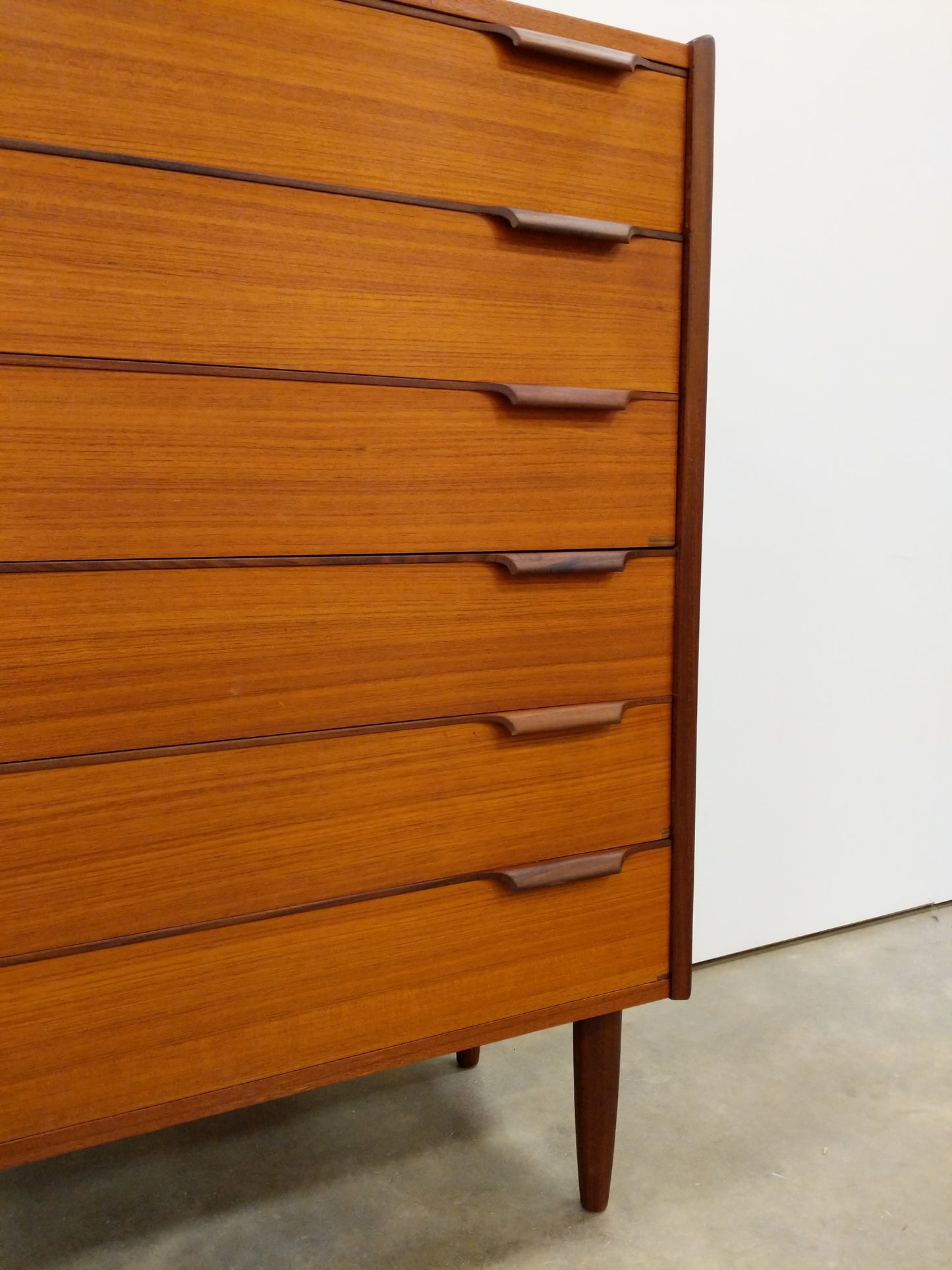 Vintage Danish Modern Teak Dresser
