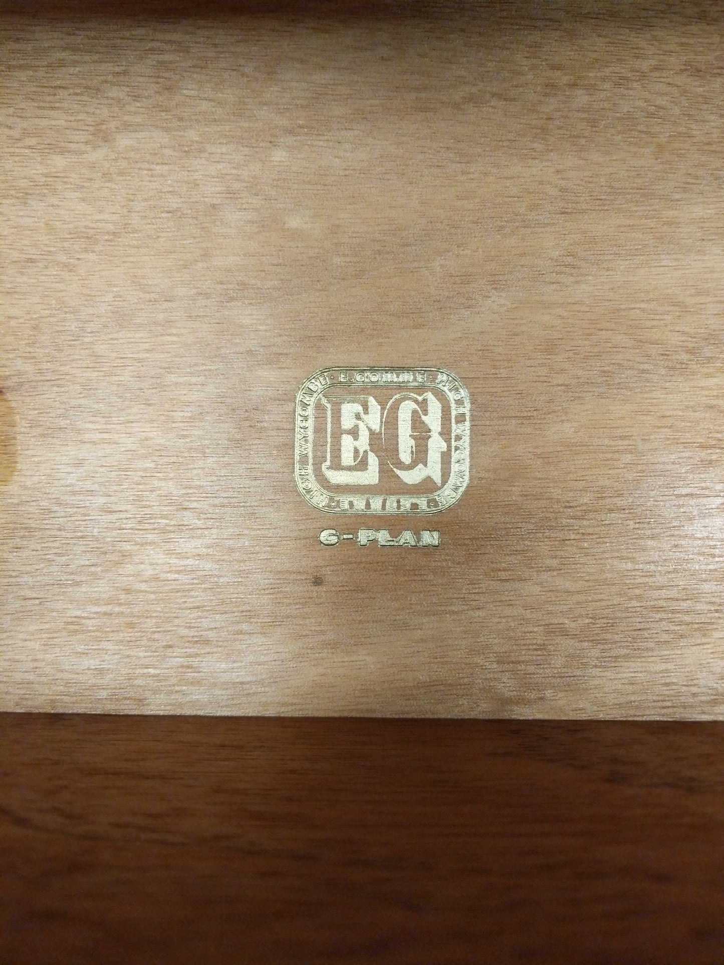 Vintage Mid Century Modern Oak Vanity / Dressing Table by G Plan