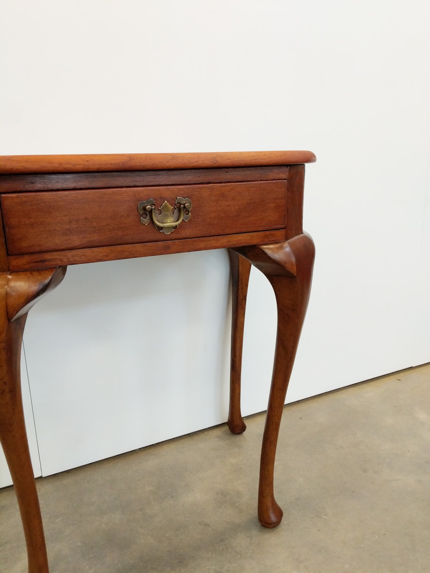 Antique Queen Anne Style Hall Table