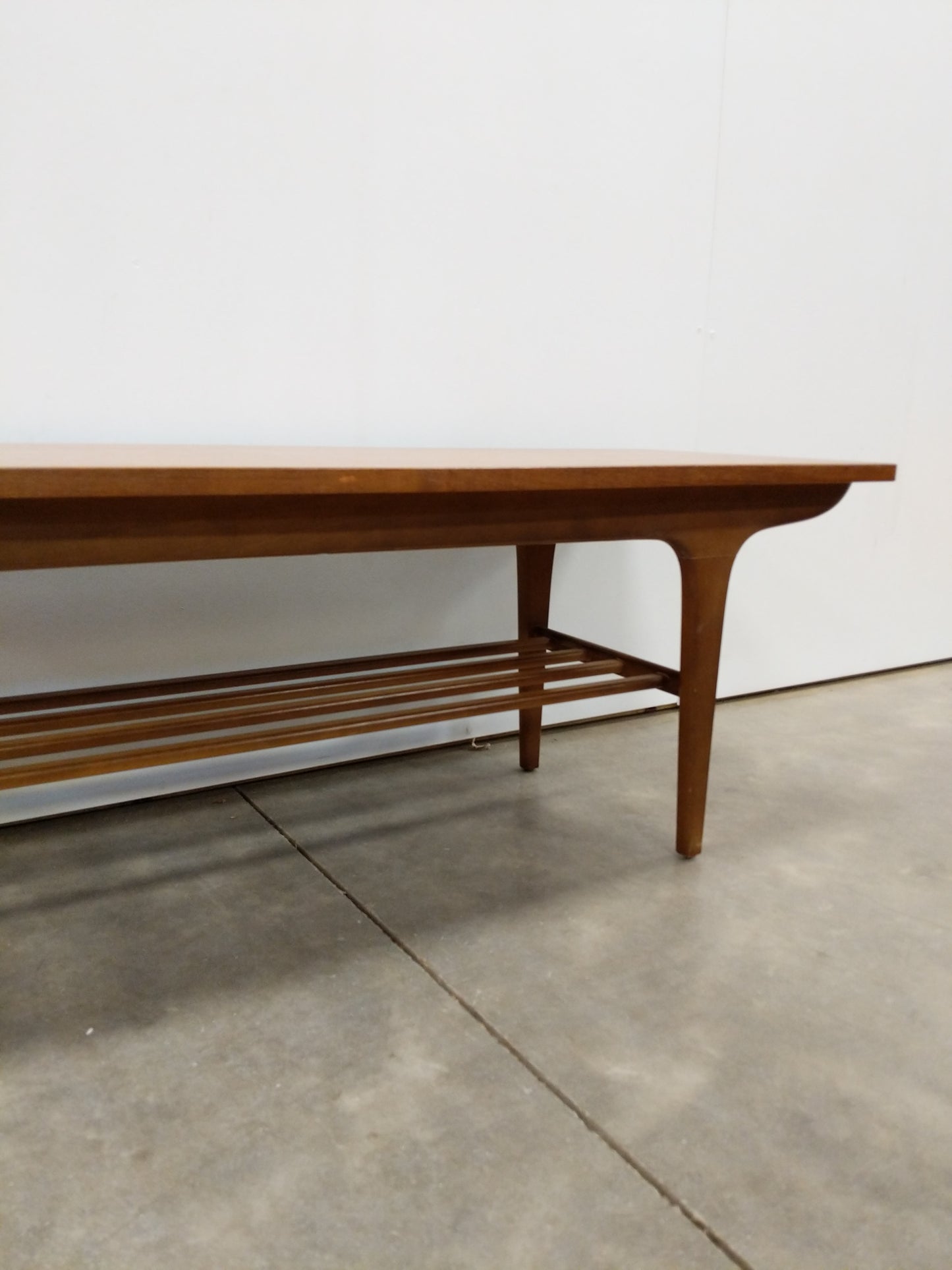 Vintage Mid Century Modern Teak Coffee Table