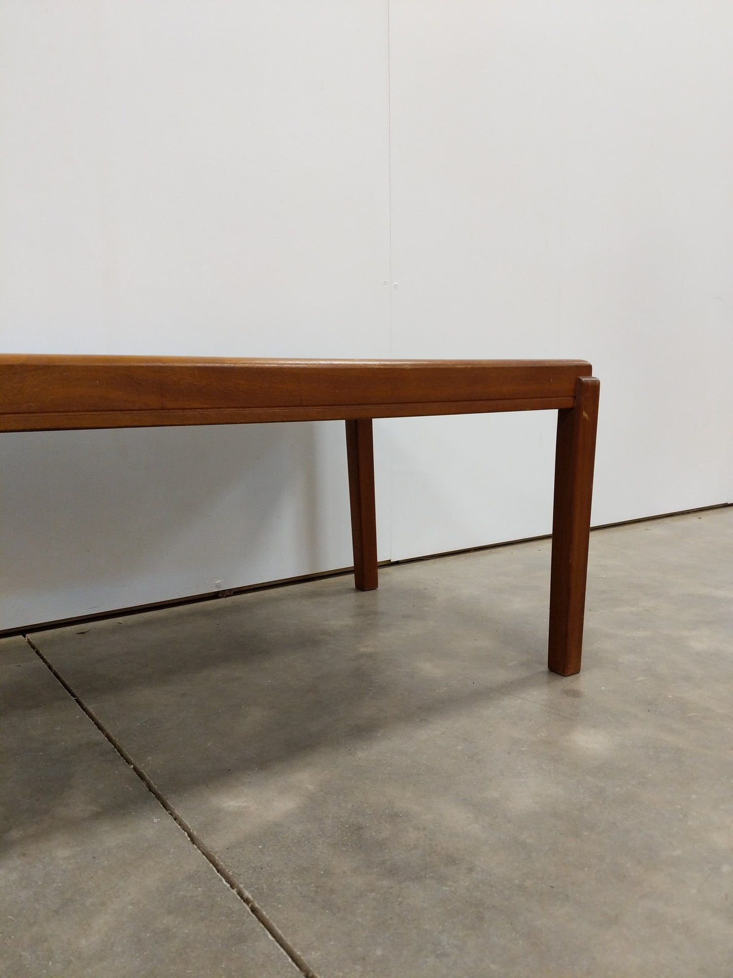 Vintage Mid Century Modern Teak Coffee Table