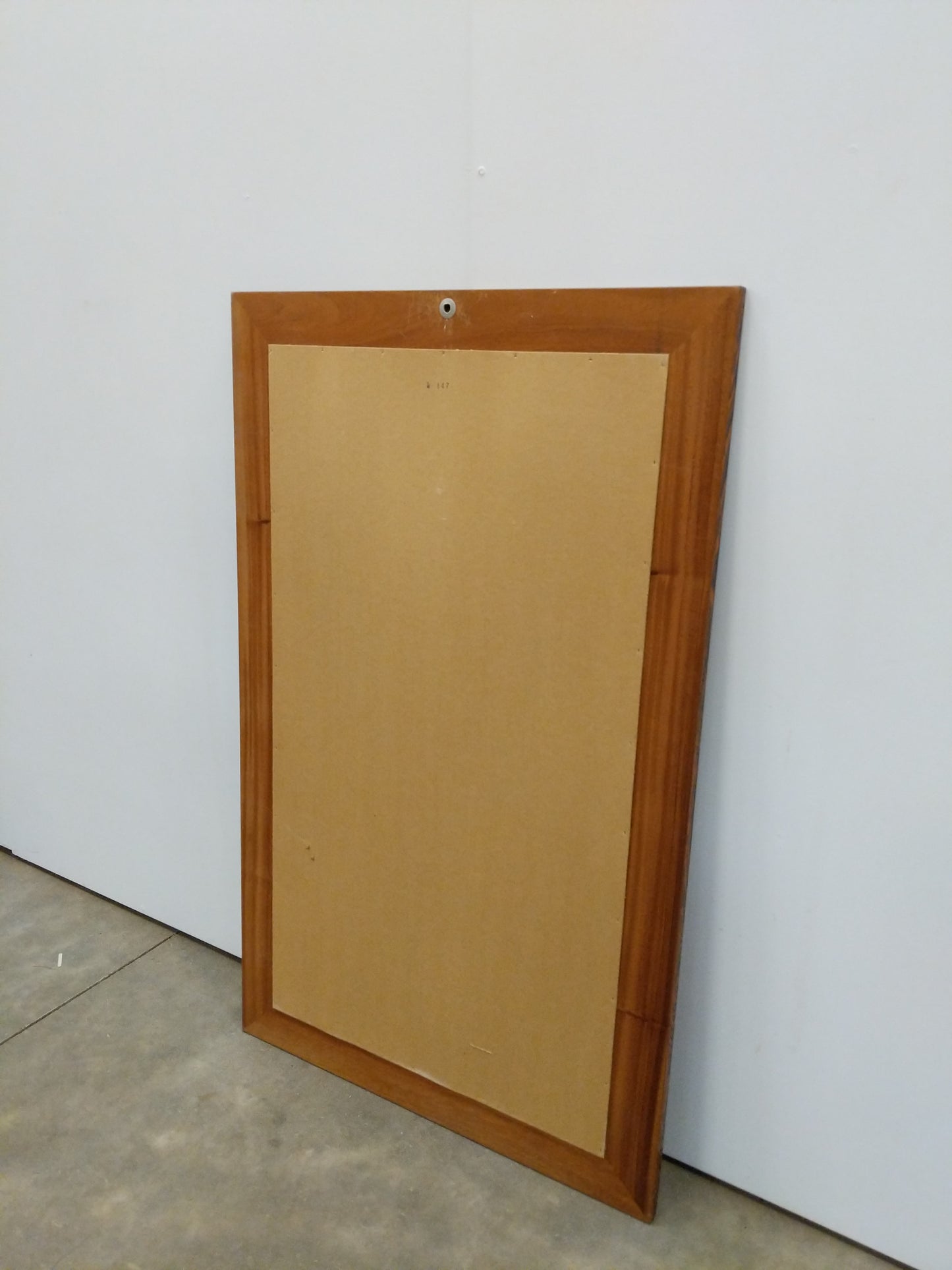Vintage Danish Modern Rosewood Mirror