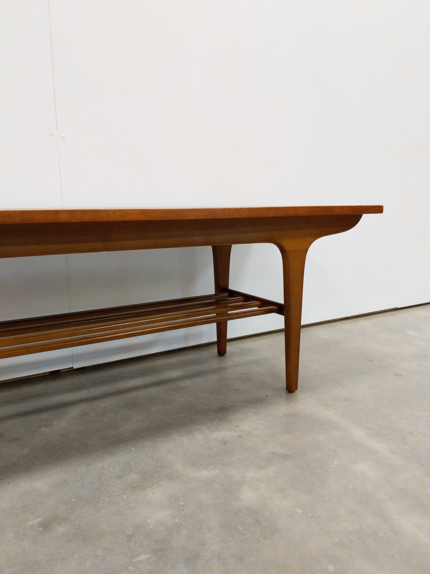 Vintage Mid Century Modern Teak Coffee Table by Jentique
