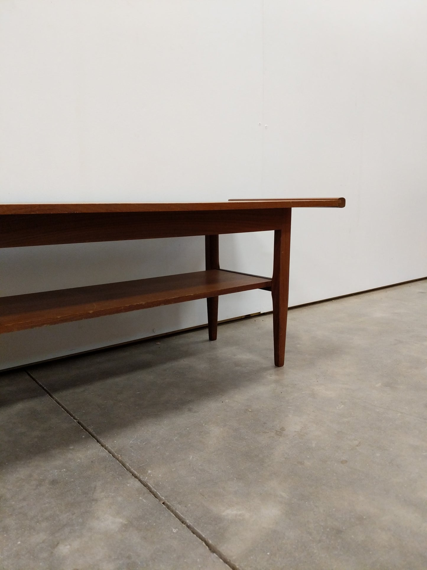 Vintage Mid Century Modern Teak Coffee Table by Myer