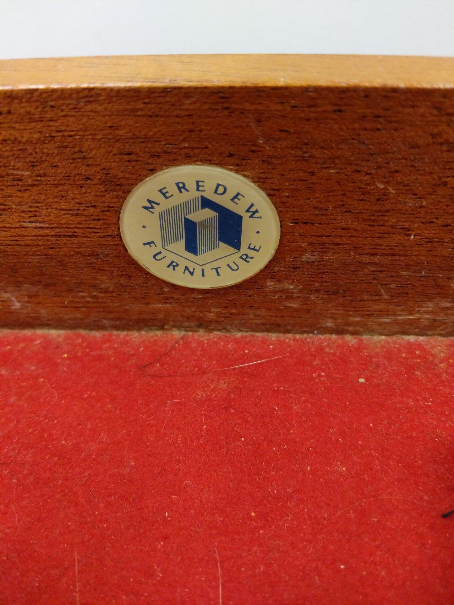 Vintage Mid Century Modern Teak Credenza by Meredew