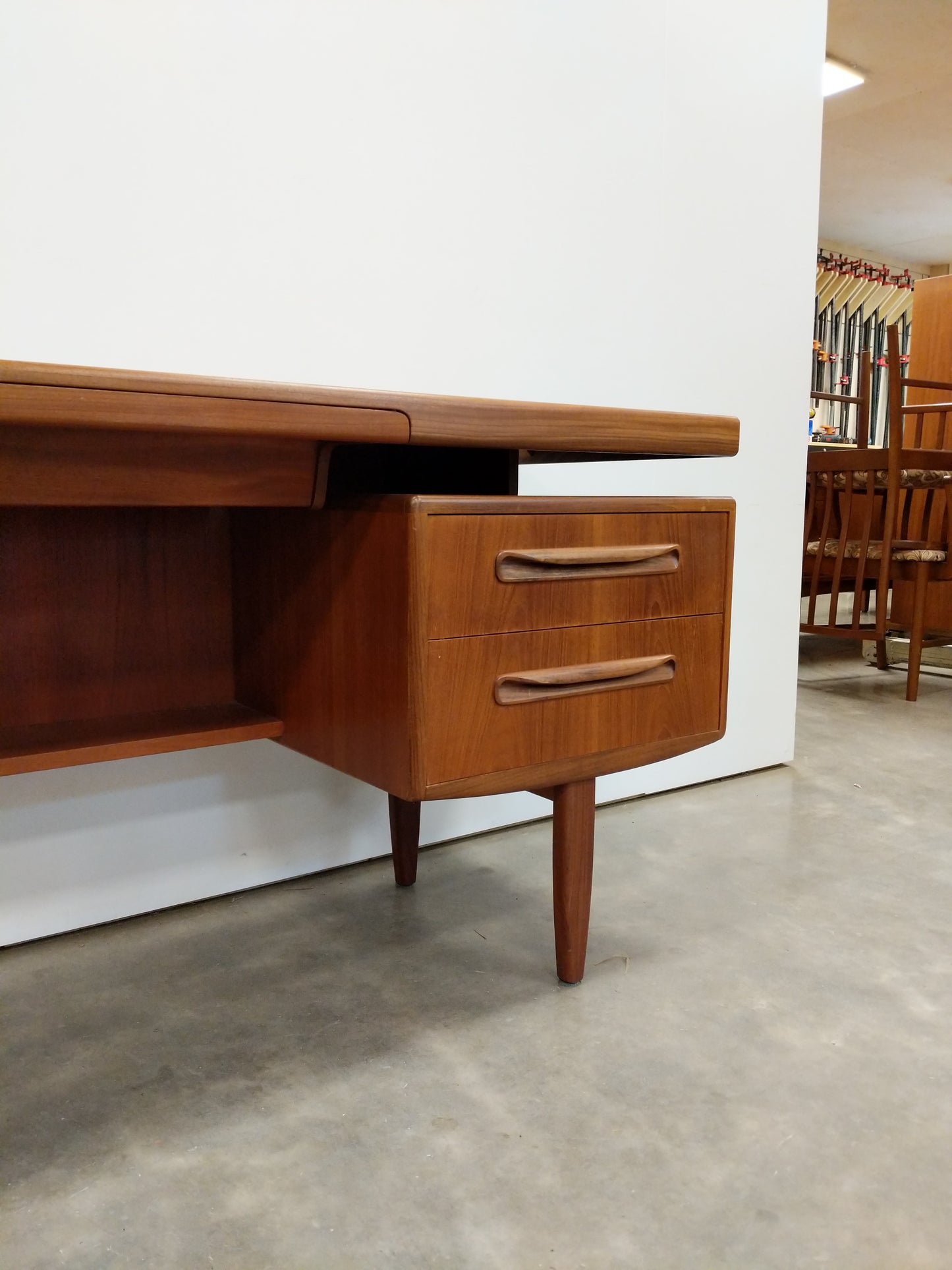 Vintage Mid Century Modern Teak Desk by G Plan