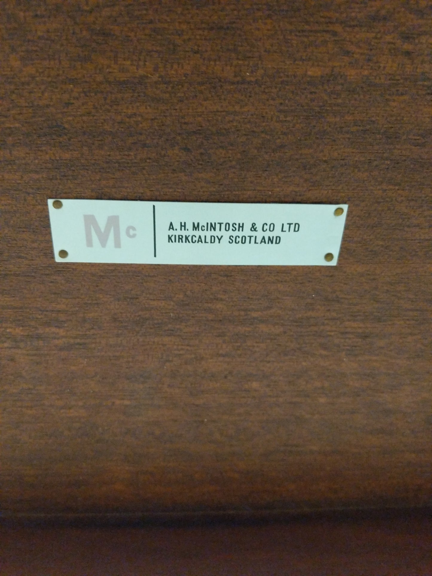 Set of Vintage Mid Century Modern Nesting Tables by McIntosh