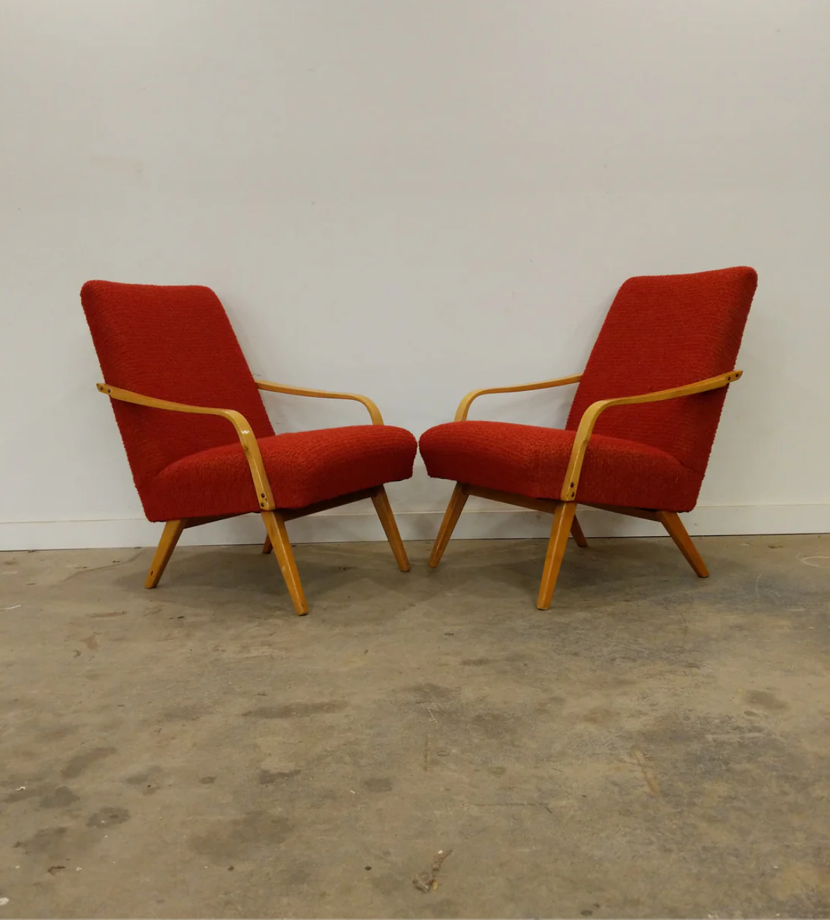 Re-upholstery for 2 Vintage Lounge Chairs
