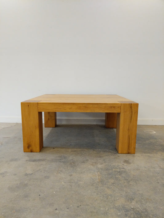 Contemporary European Cherry Wood Coffee Table