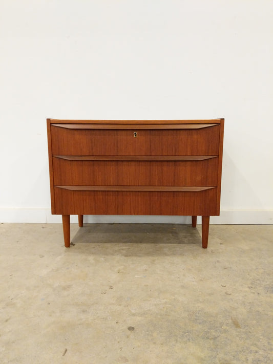 RESERVED - Vintage Danish Modern Teak Low Dresser