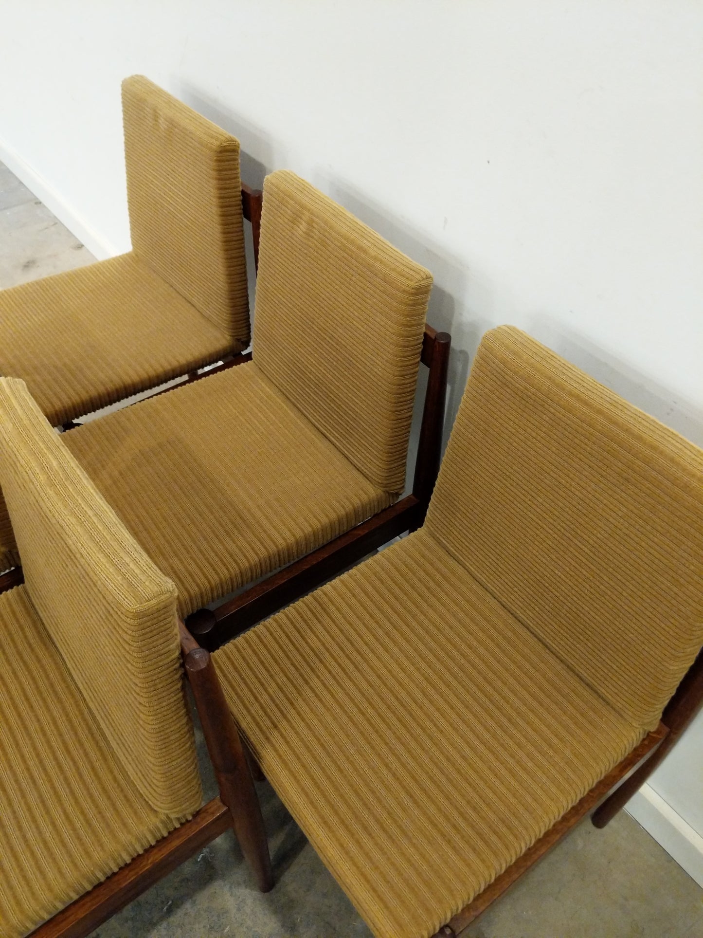 Set of 6 Vintage Czech Dining Chairs