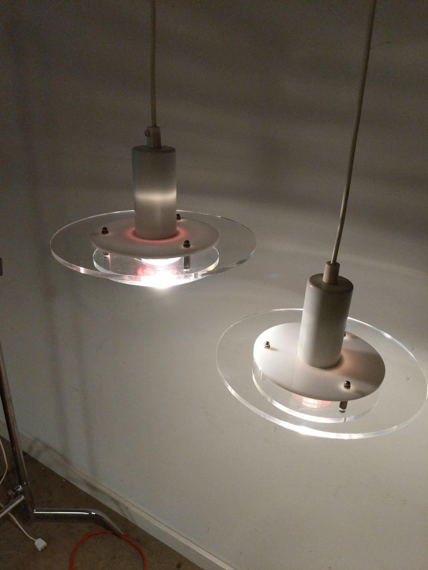 Pair of Vintage Danish Modern Lamps