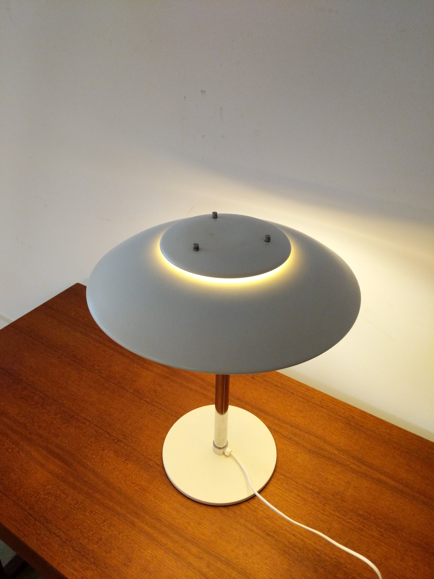 Vintage Danish Modern Table Lamp by Lyskaer
