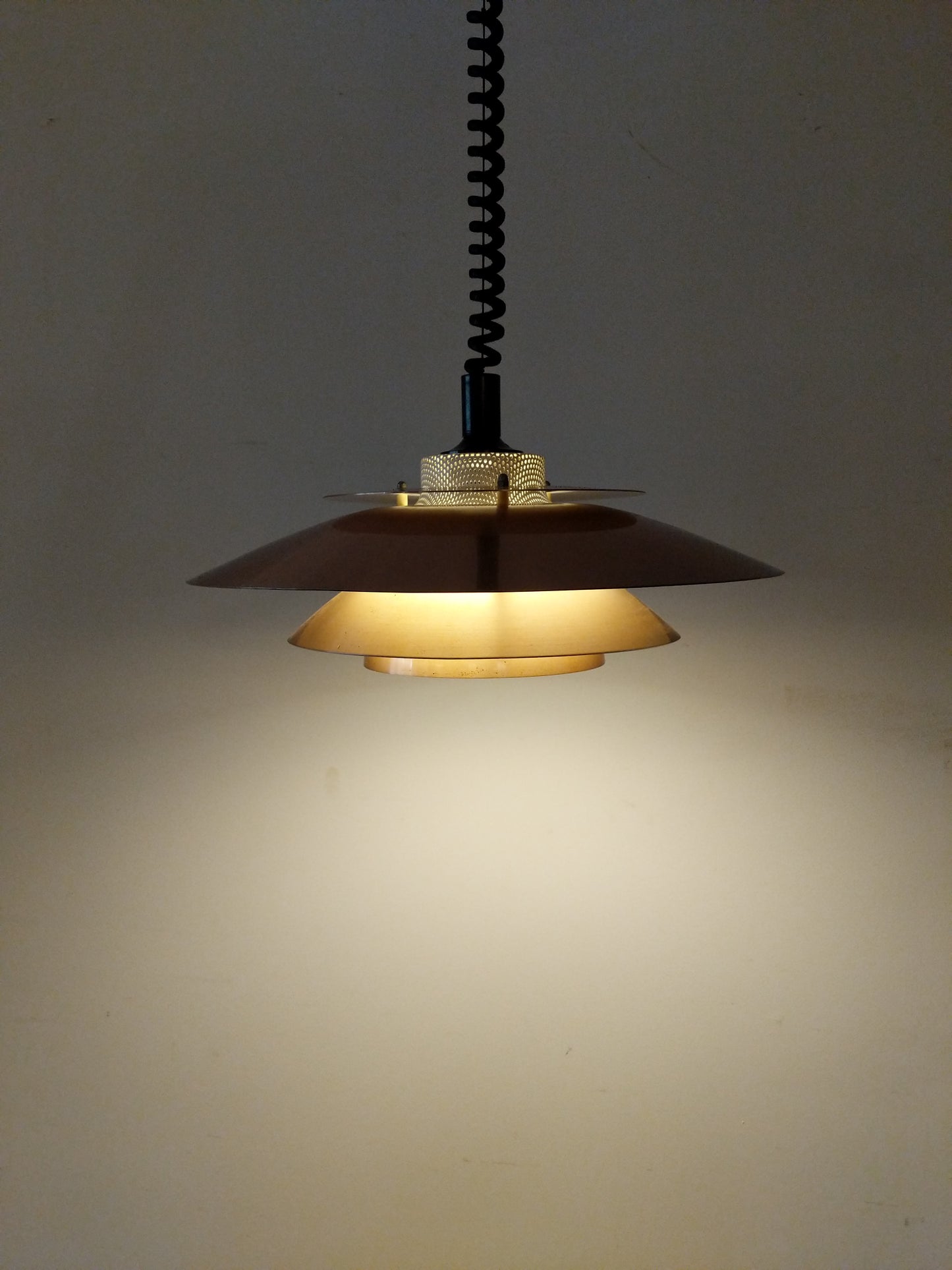 Vintage Danish Modern Lamp by Jeka