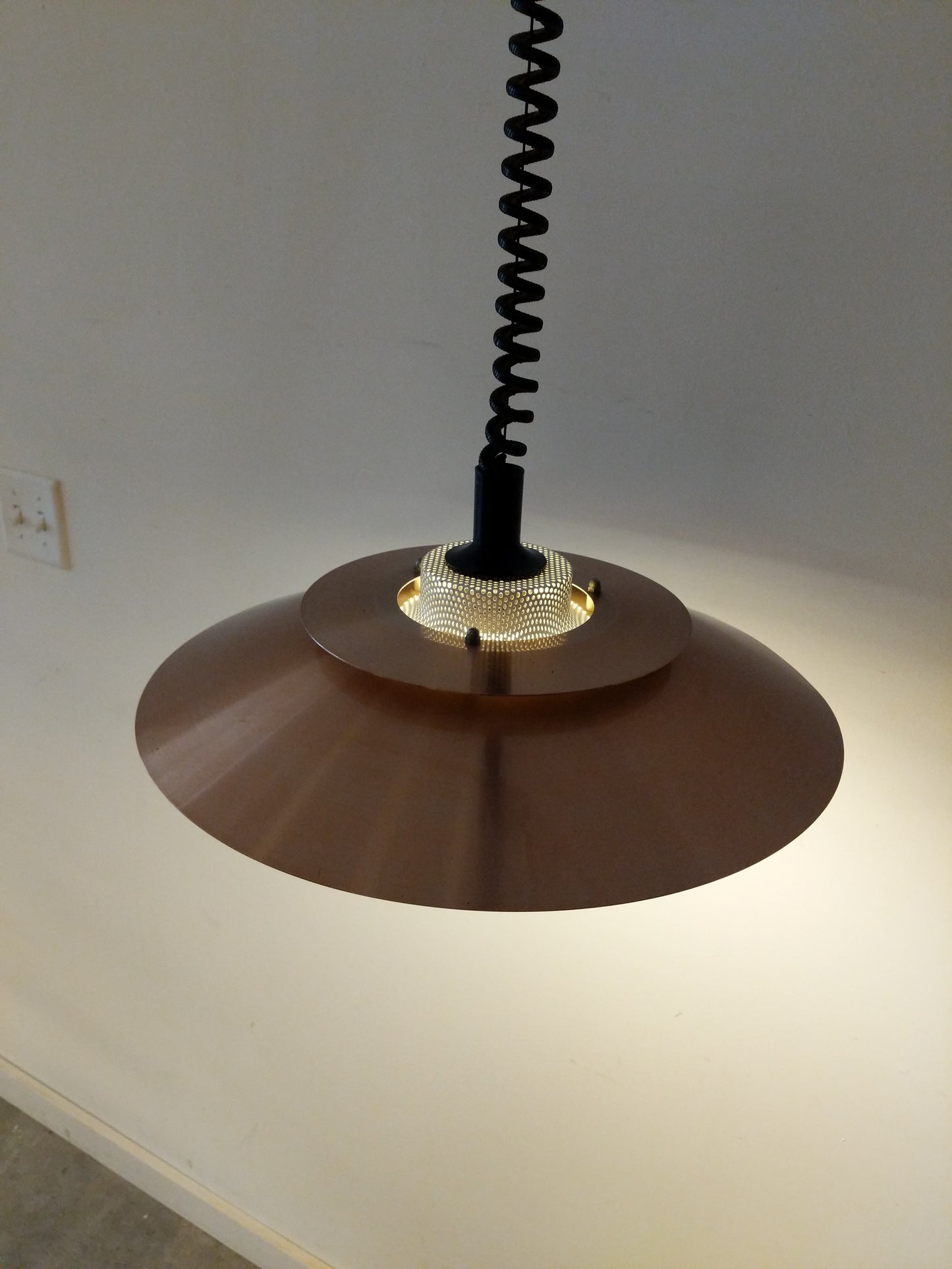 Vintage Danish Modern Lamp by Jeka