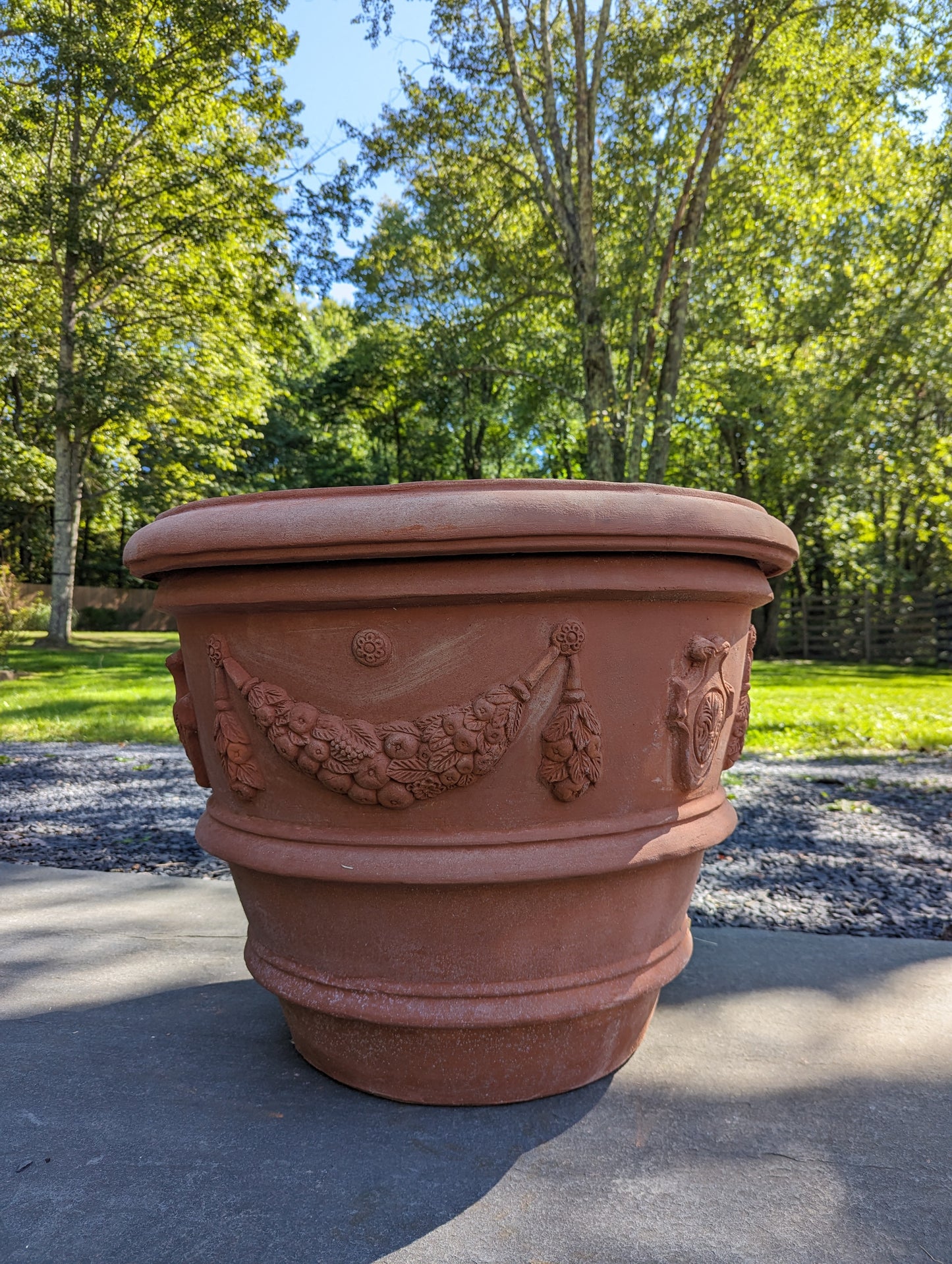 Italian "Firenze" Terracotta Pot (70cm)