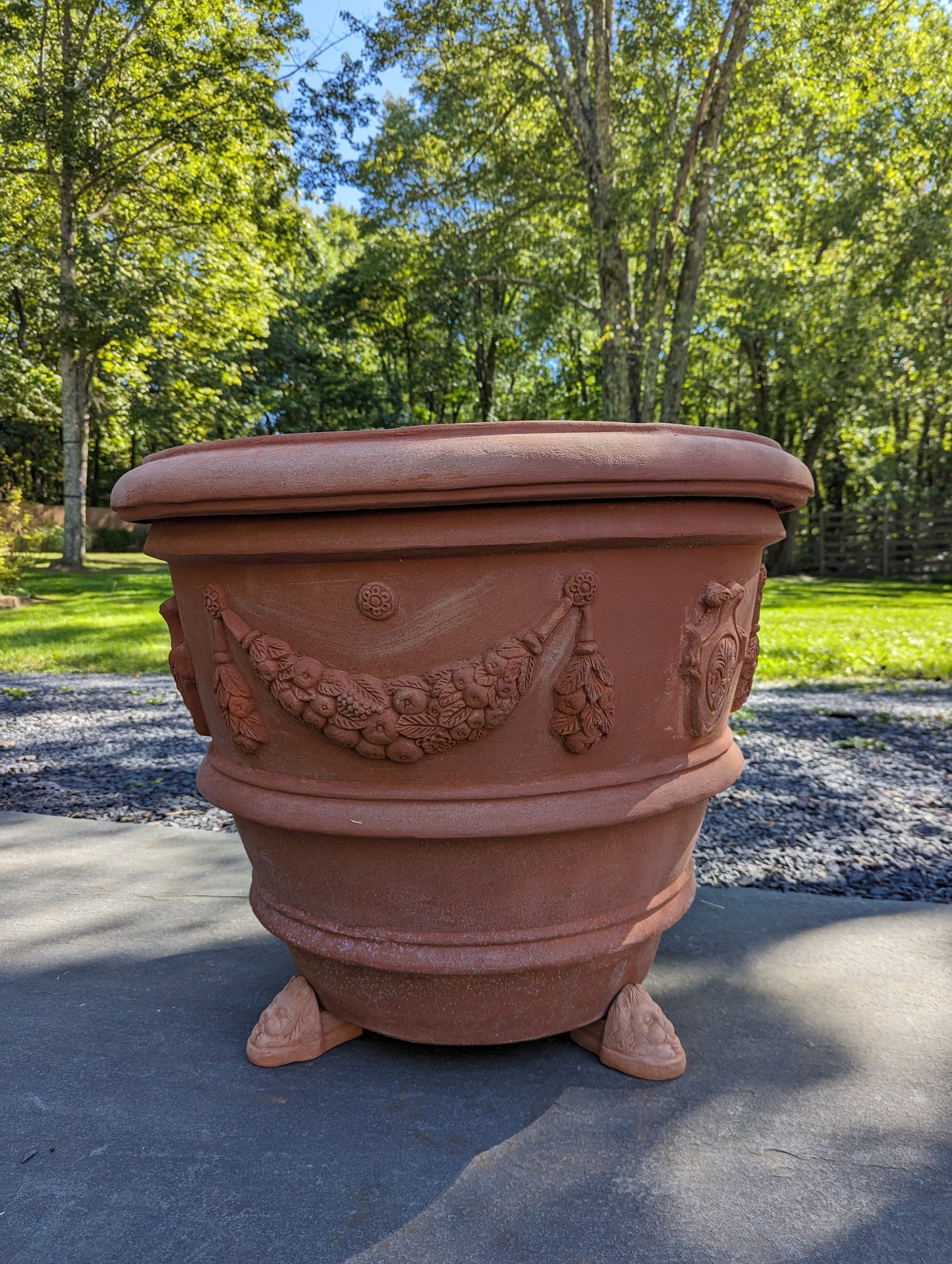 Italian "Firenze" Terracotta Pot (70cm)