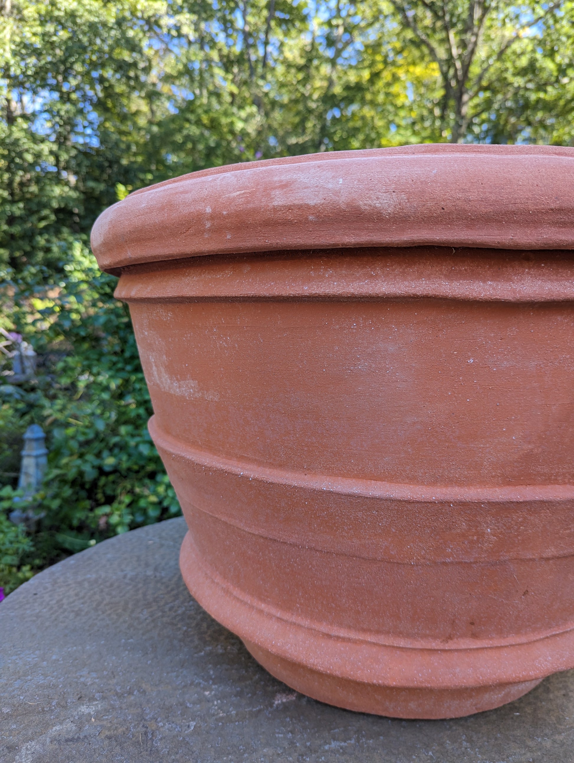 clay plant pots cheap Italian "Robusto" Terracotta Pot (55cm)