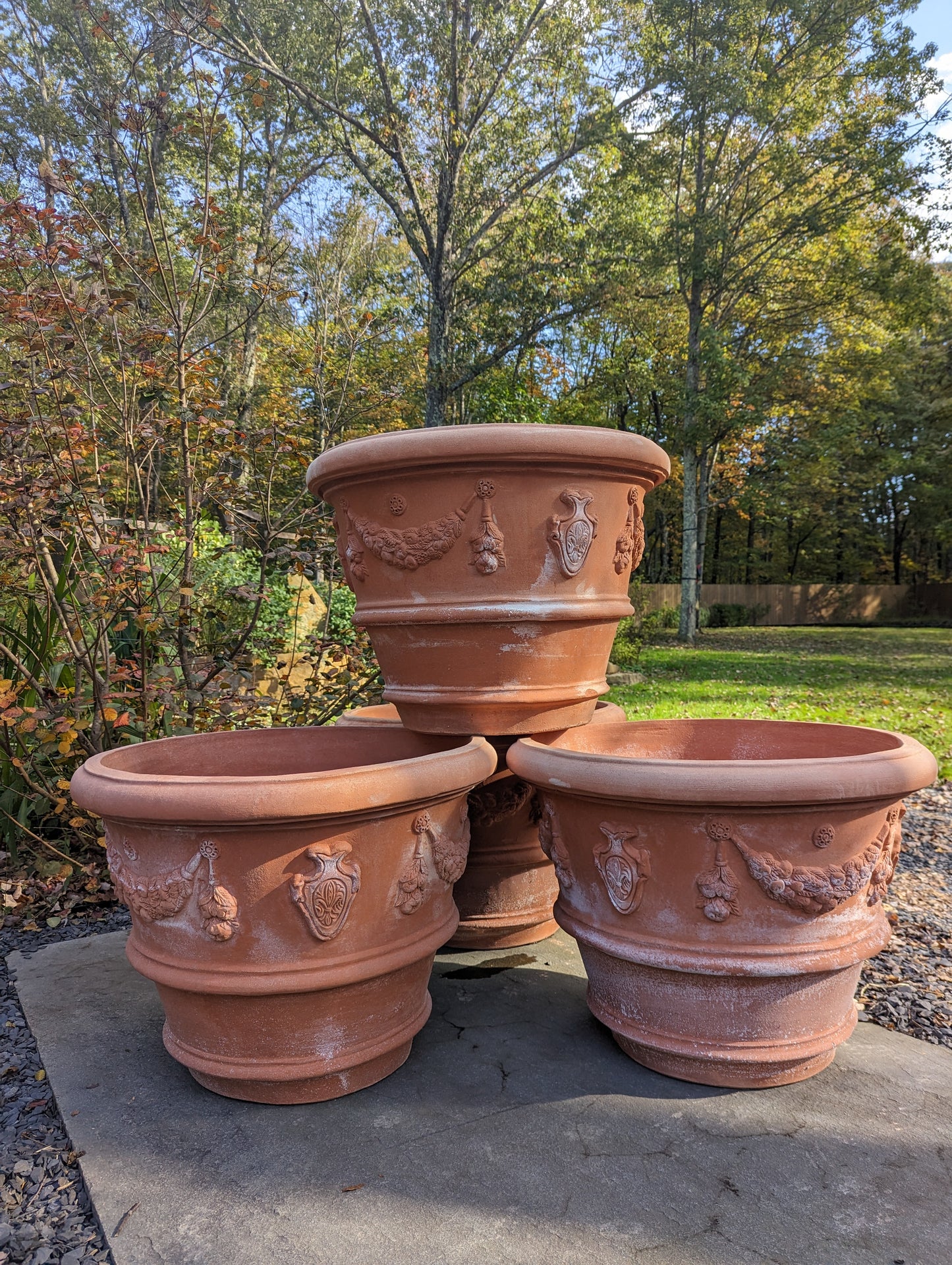 terracotta plant pots used Italian "Firenze" Terracotta Pot (60cm)