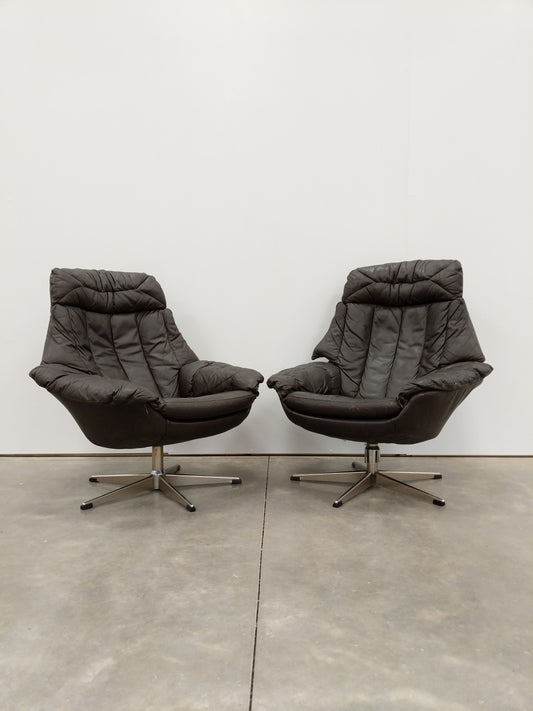 Pair of Vintage Danish Modern Lounge Chairs