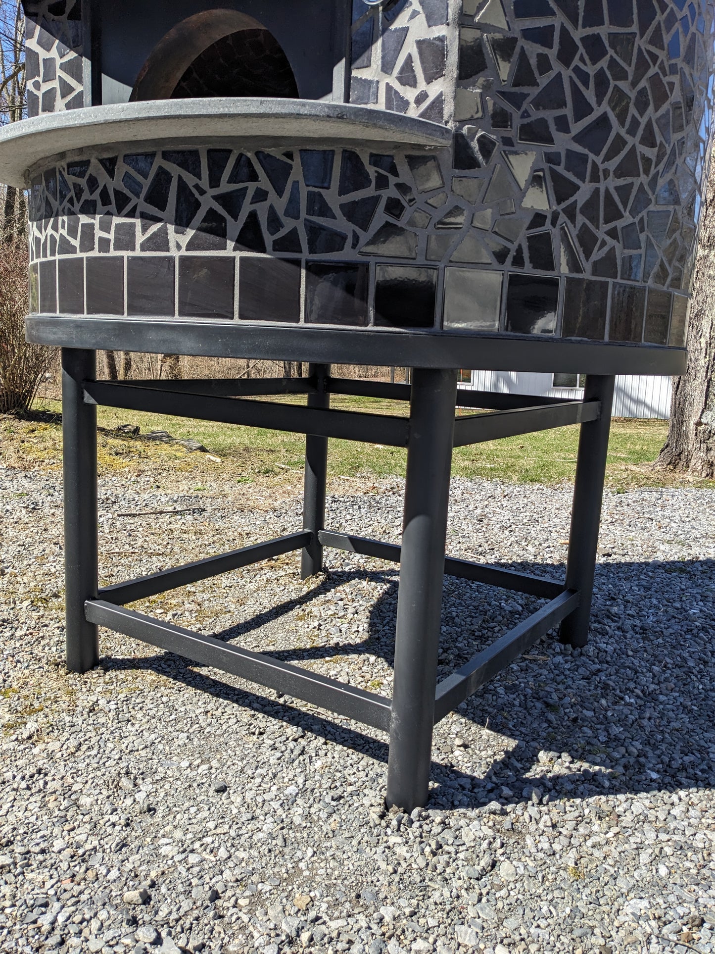 Authentic Italian Neapolitan Wood Fired Brick Dome Pizza Oven (PROPANE LOG LIGHTER INCLUDED)