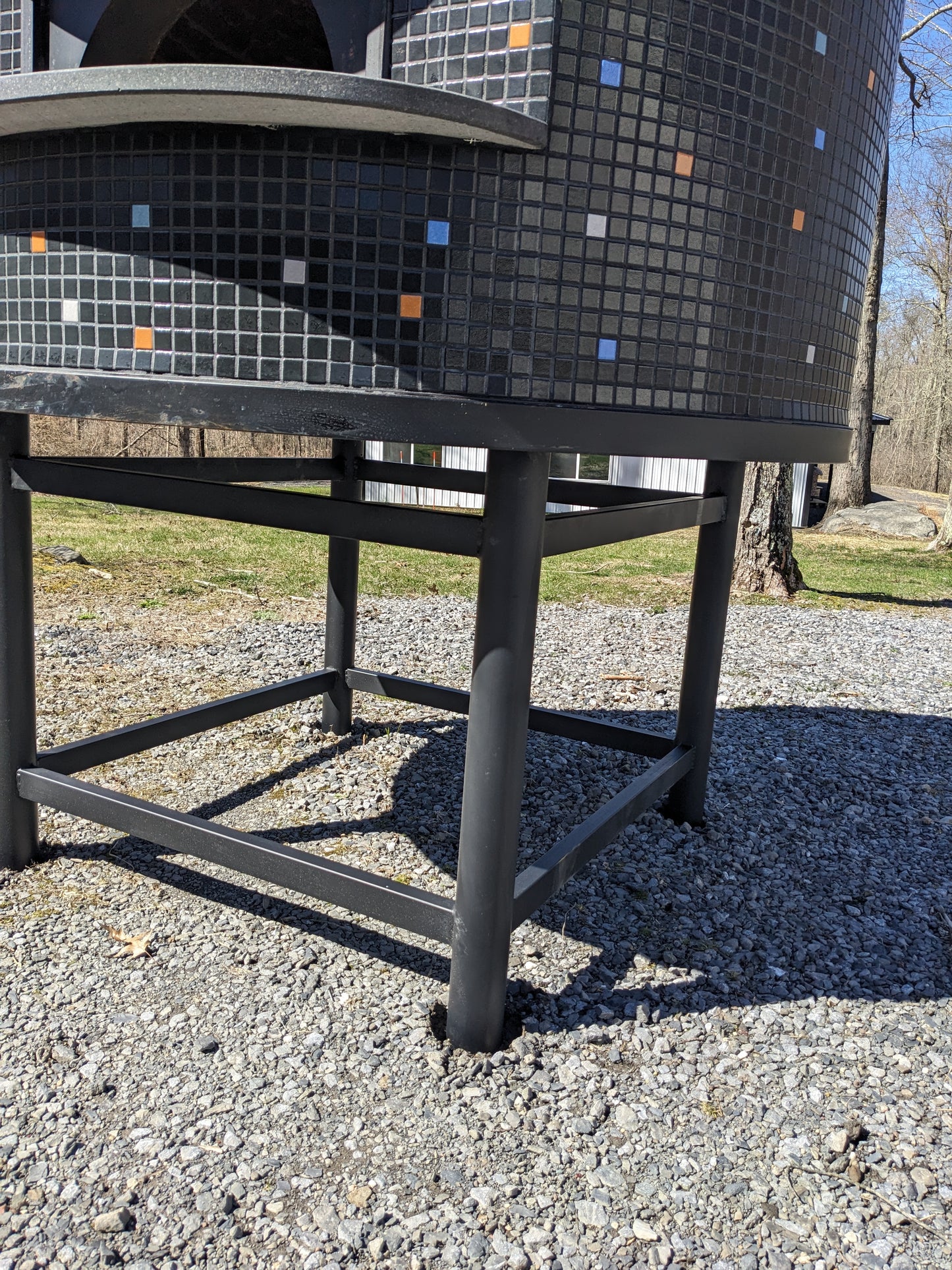 Authentic Italian Neapolitan Wood Fired Brick Dome Pizza Oven (PROPANE LOG LIGHTER INCLUDED)