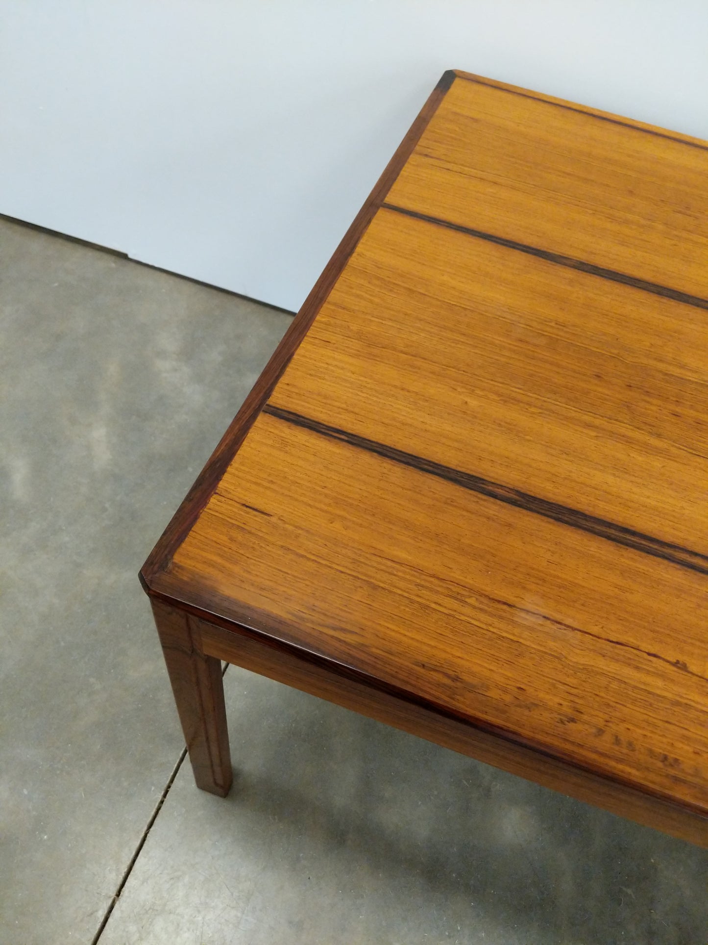 Vintage Danish Modern Rosewood Coffee Table