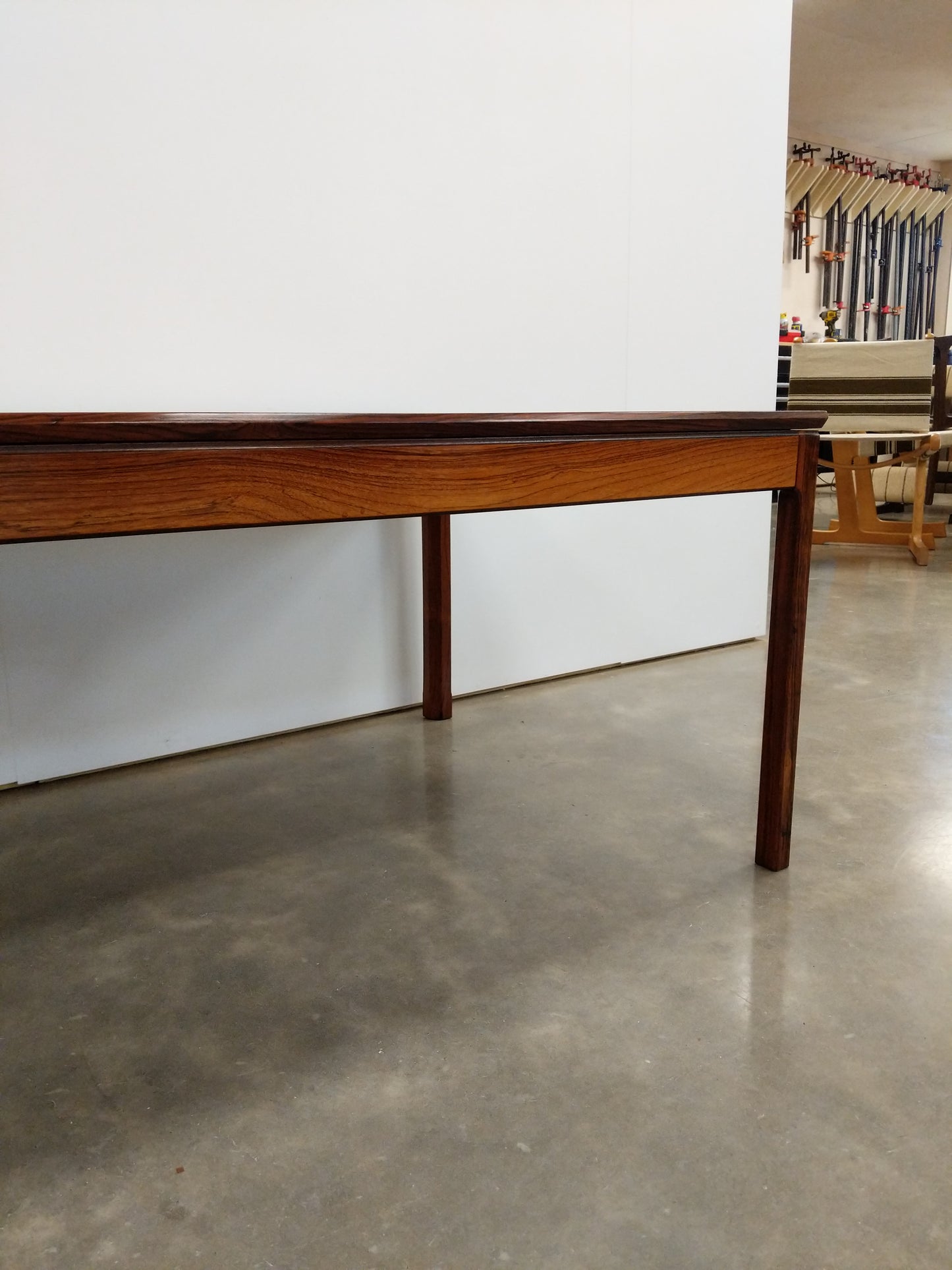 Vintage Danish Modern Rosewood Coffee Table