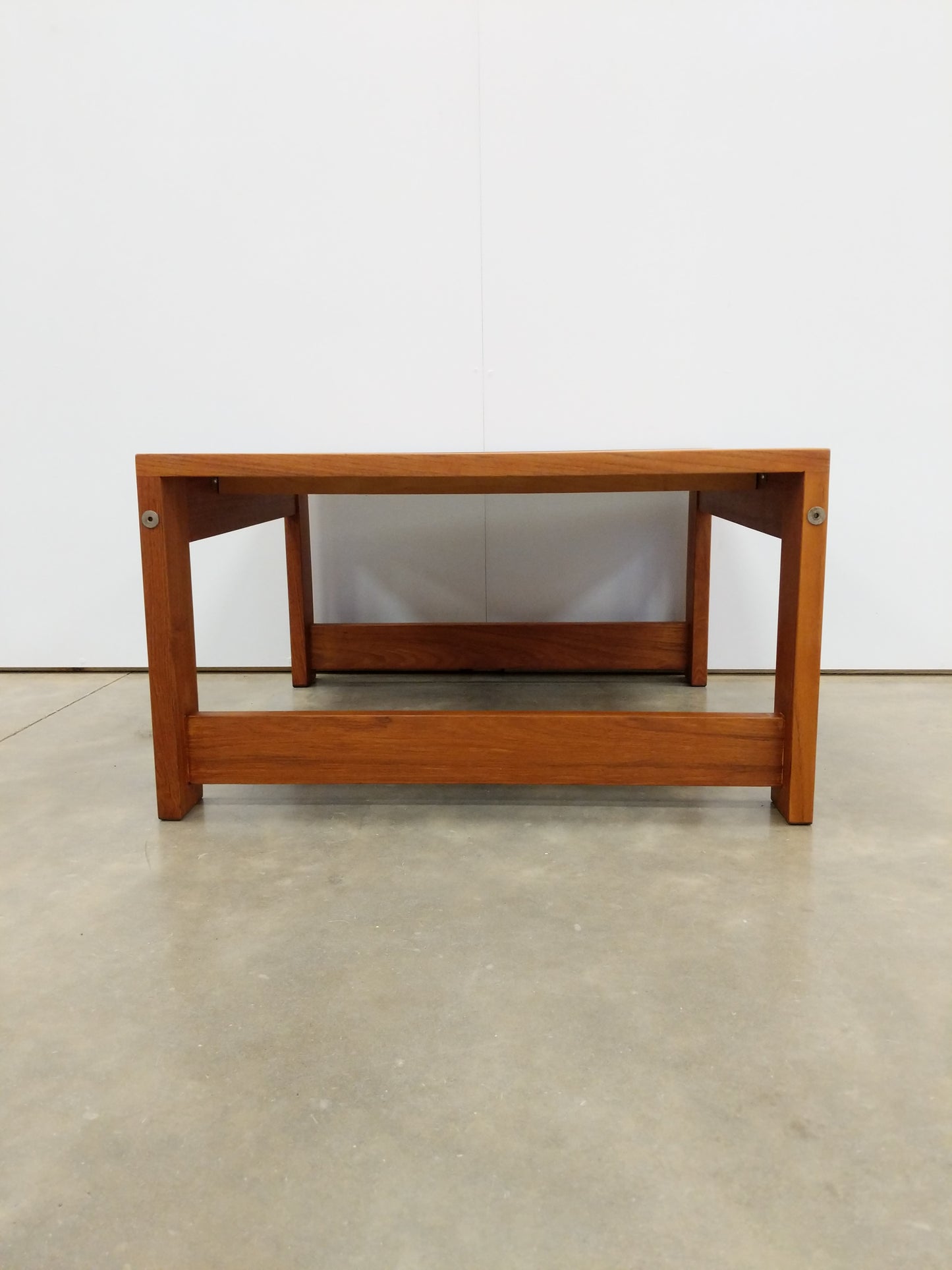 Vintage Mid Century Modern Teak Coffee Table