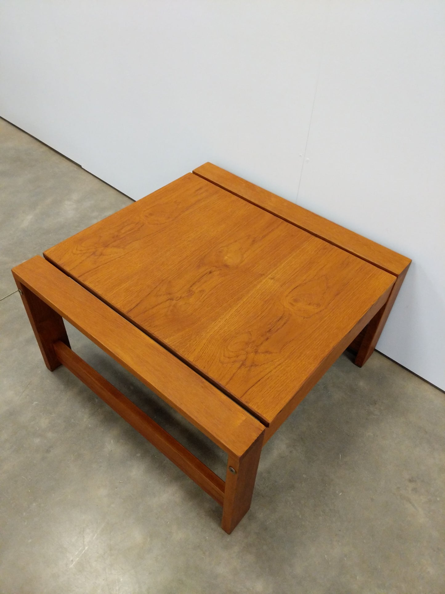 Vintage Mid Century Modern Teak Coffee Table