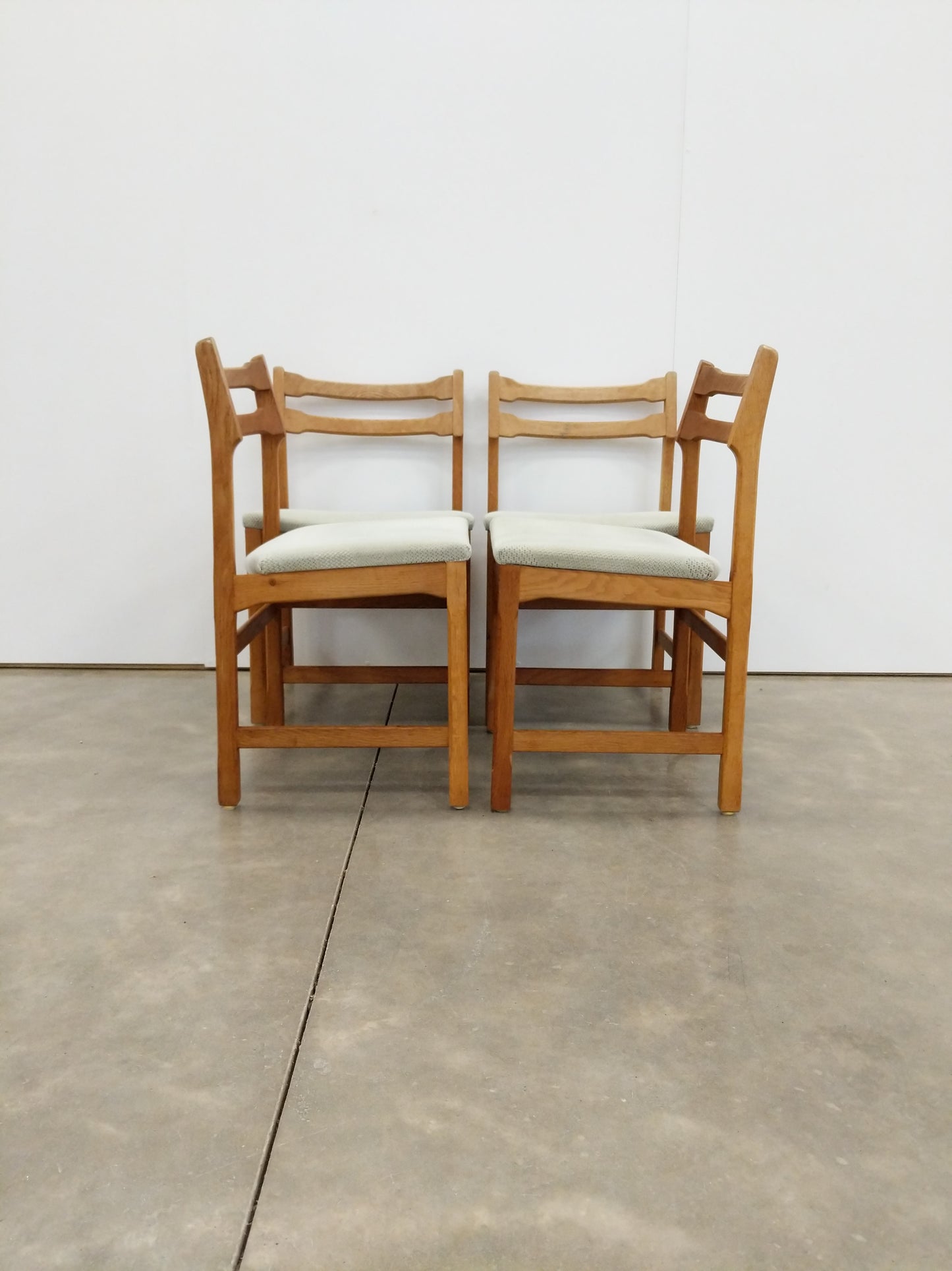 Set of 4 Vintage Danish Modern Dining Chairs