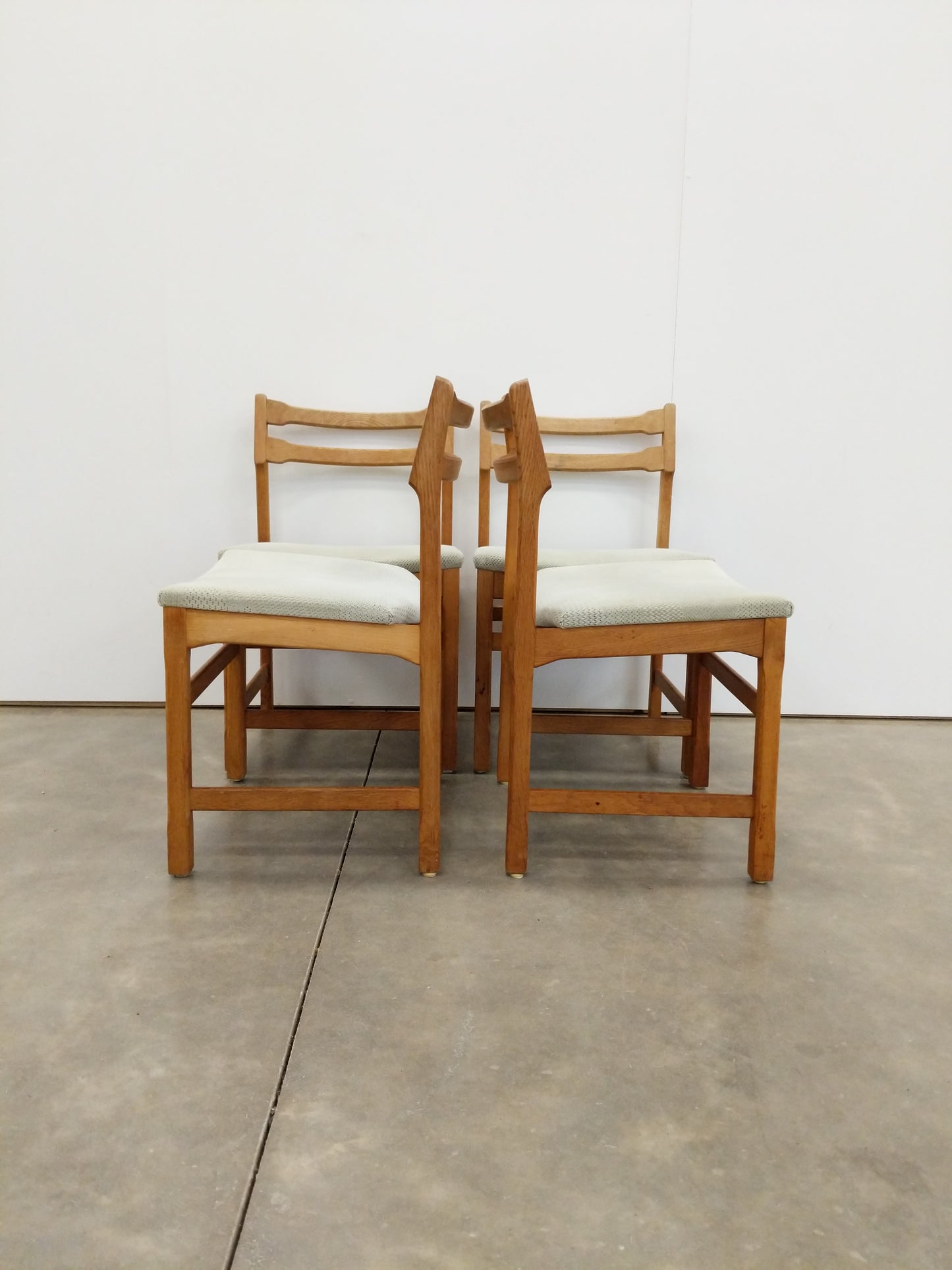 Set of 4 Vintage Danish Modern Dining Chairs