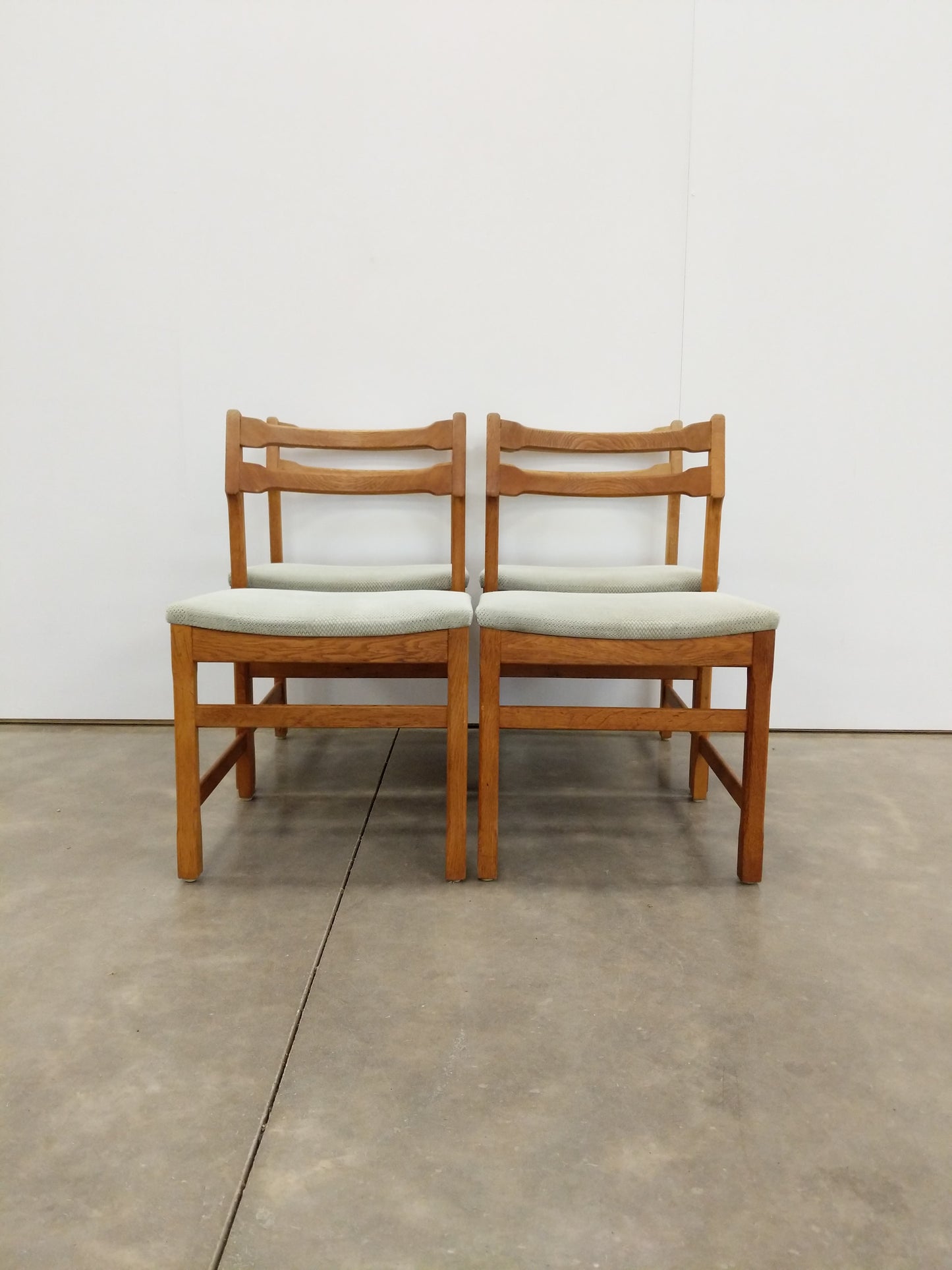 Set of 4 Vintage Danish Modern Dining Chairs