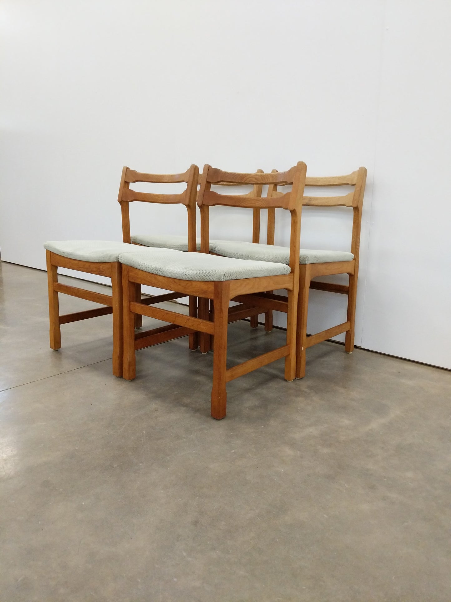 Set of 4 Vintage Danish Modern Dining Chairs
