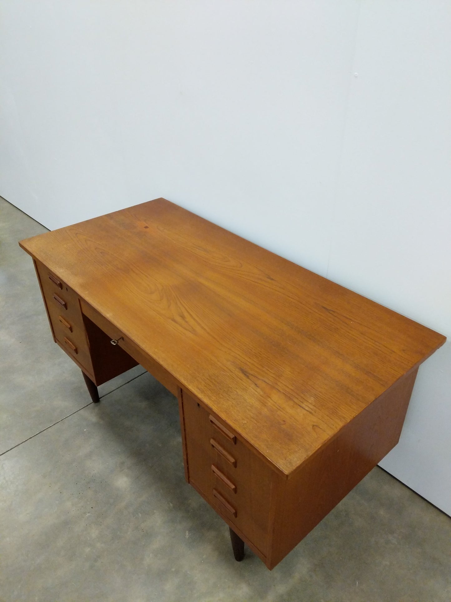 Vintage Danish Modern Teak Desk