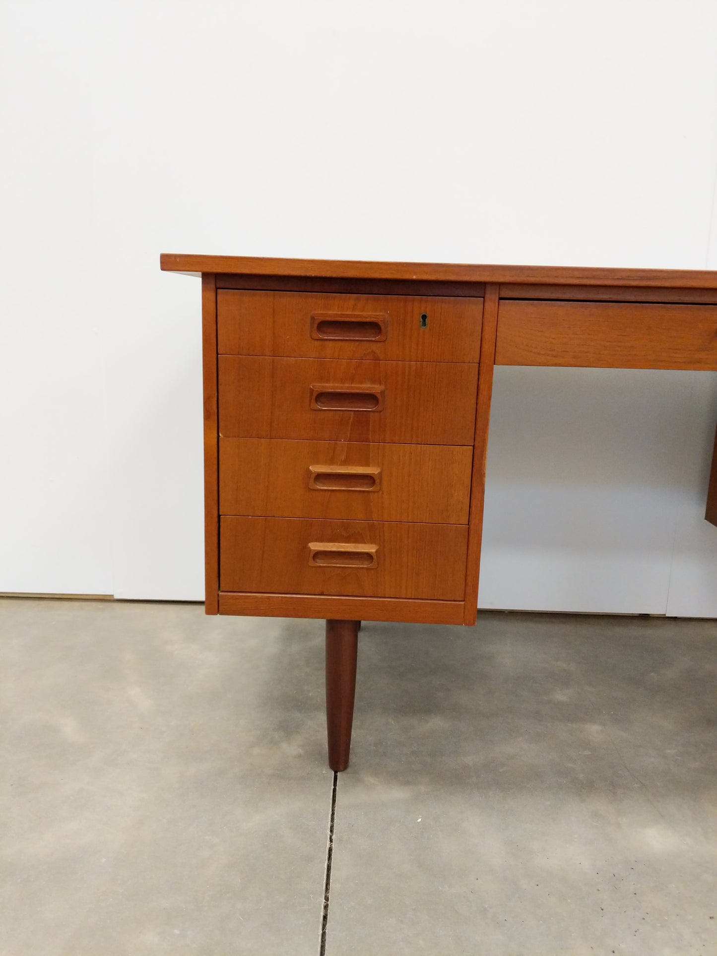 Vintage Danish Modern Teak Desk