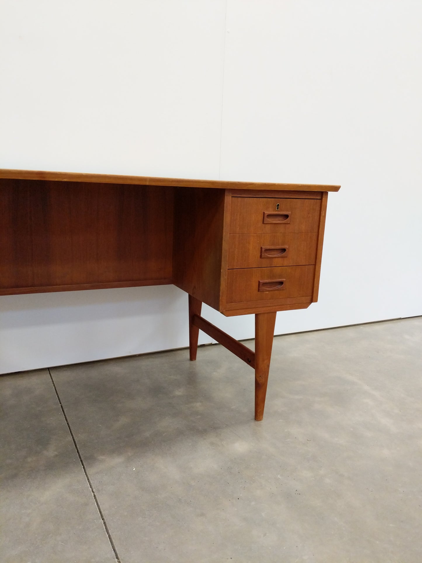 Vintage Danish Modern Teak Desk