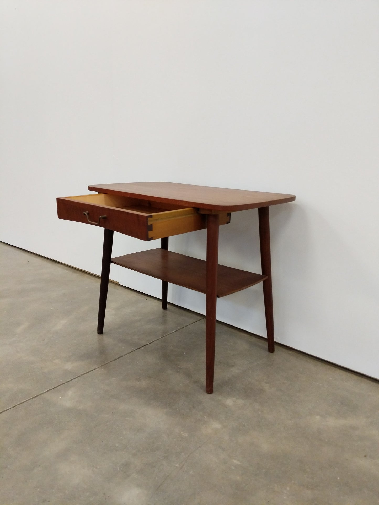 Vintage Danish Modern Teak Side Table