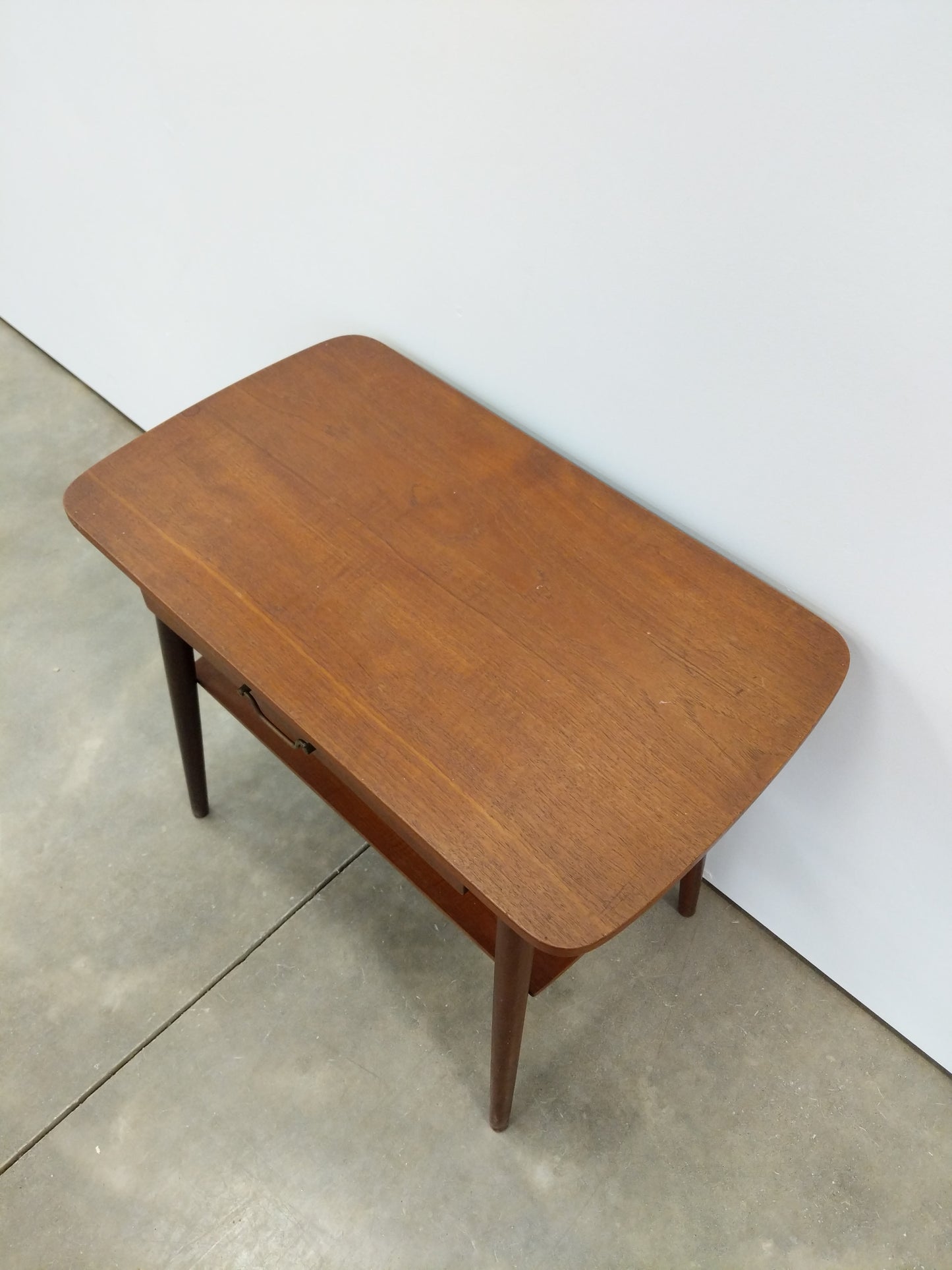 Vintage Danish Modern Teak Side Table