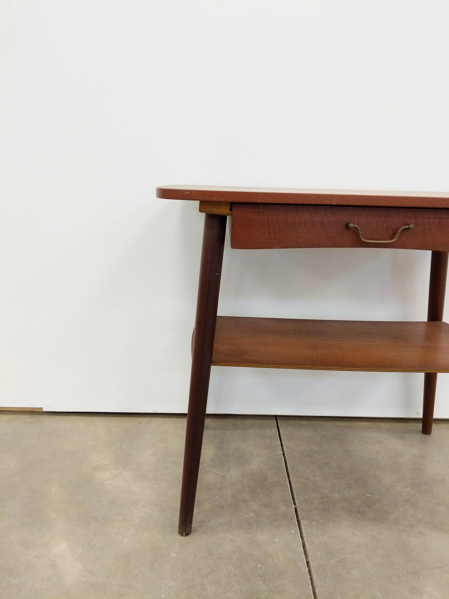 Vintage Danish Modern Teak Side Table