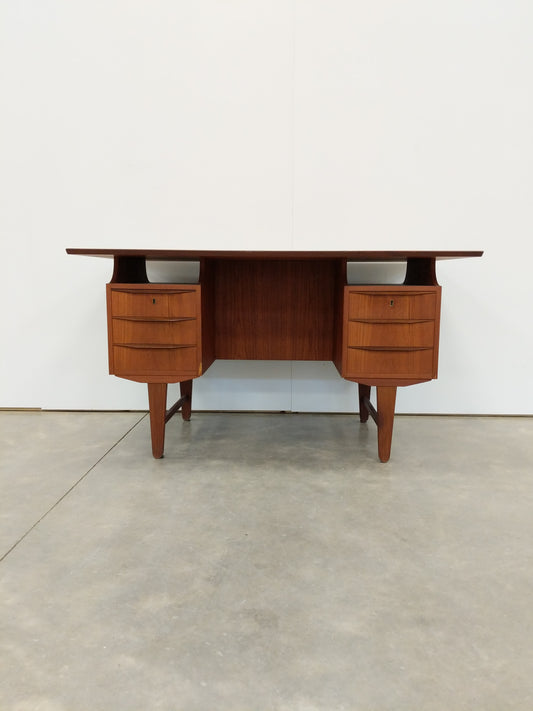 Vintage Danish Modern Teak Desk