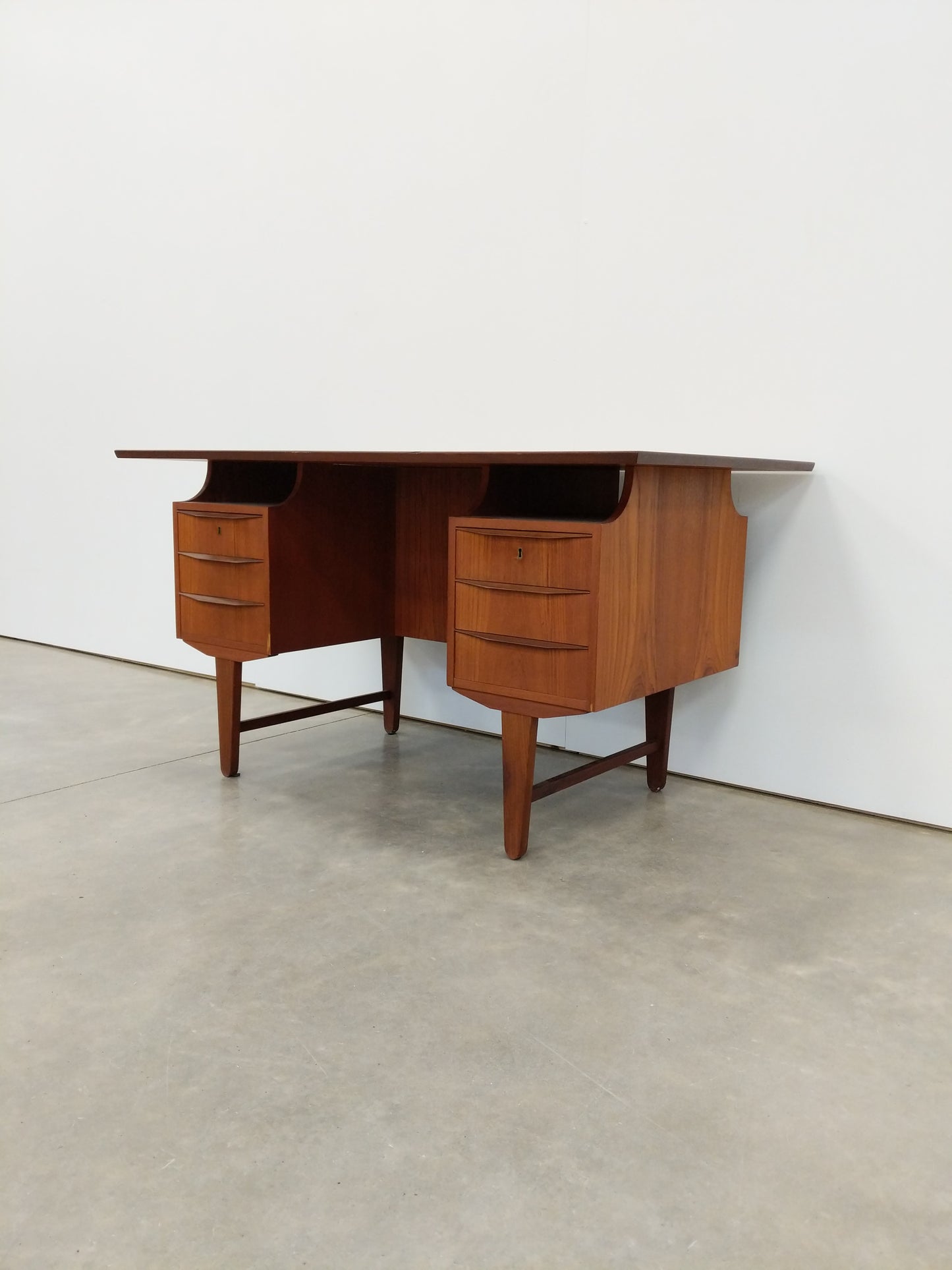 Vintage Danish Modern Teak Desk