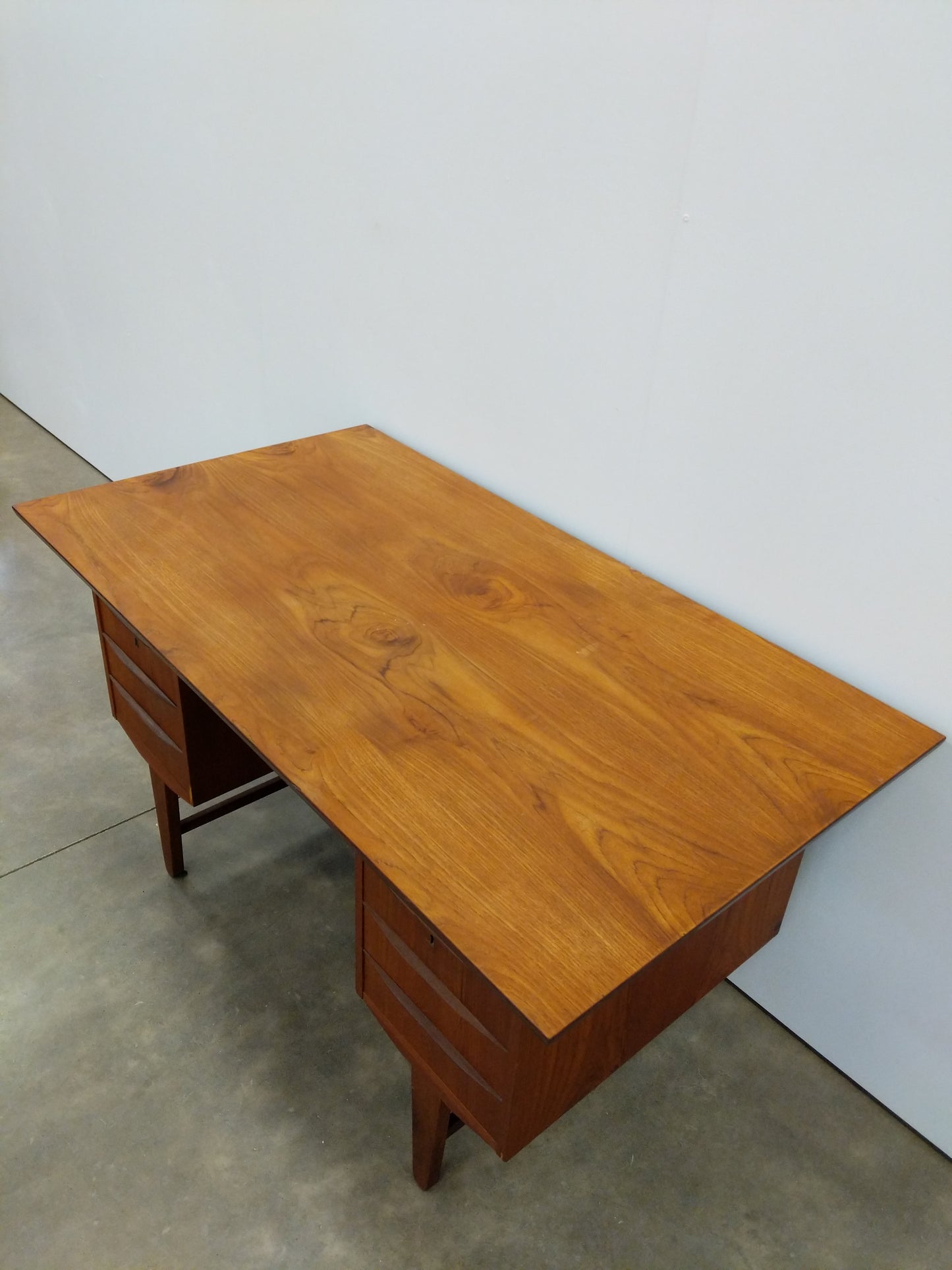Vintage Danish Modern Teak Desk