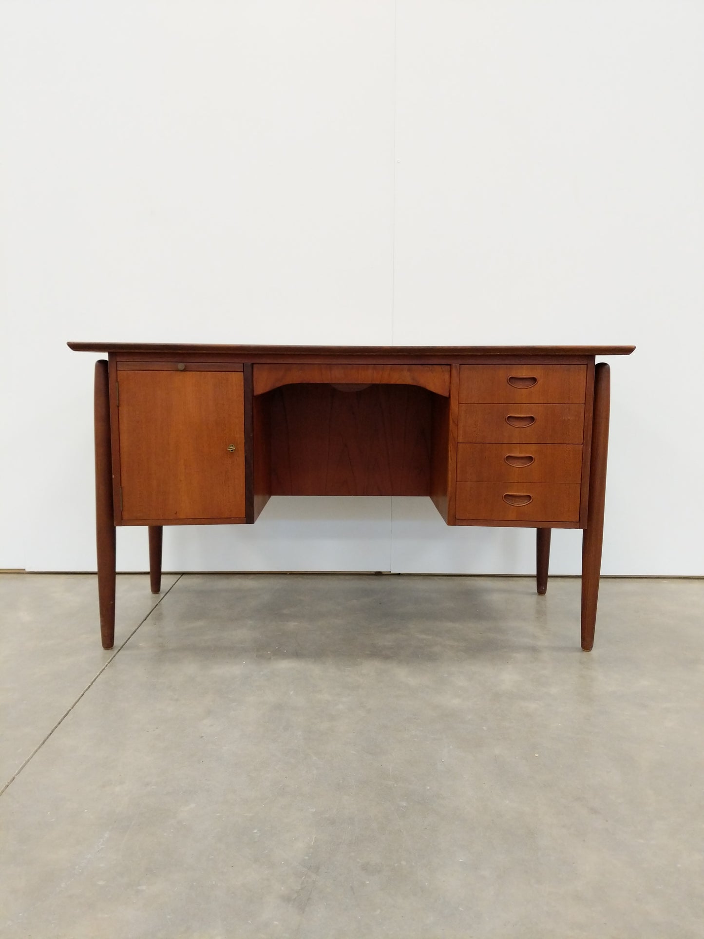 Vintage Danish Modern Teak Desk