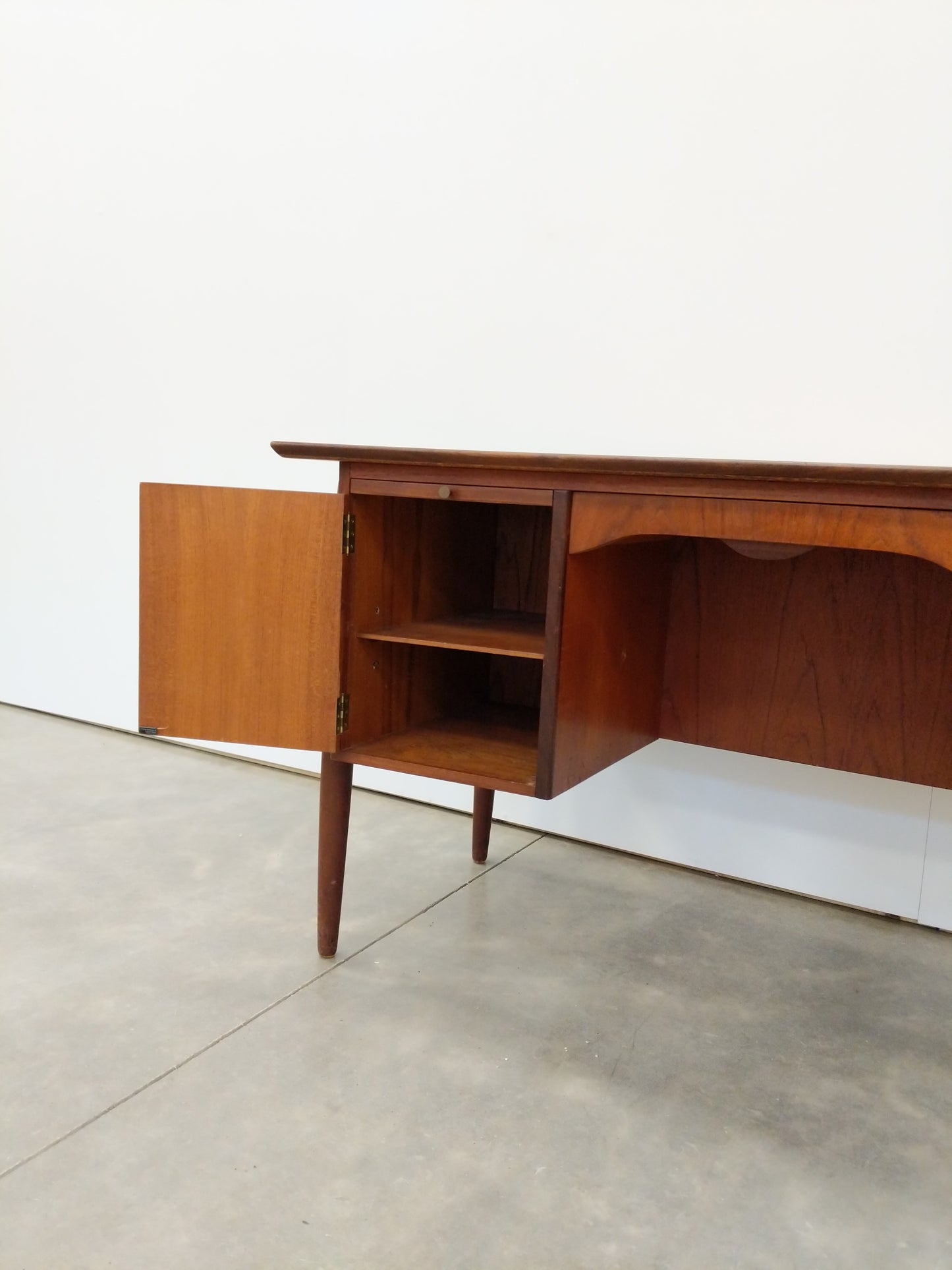 Vintage Danish Modern Teak Desk
