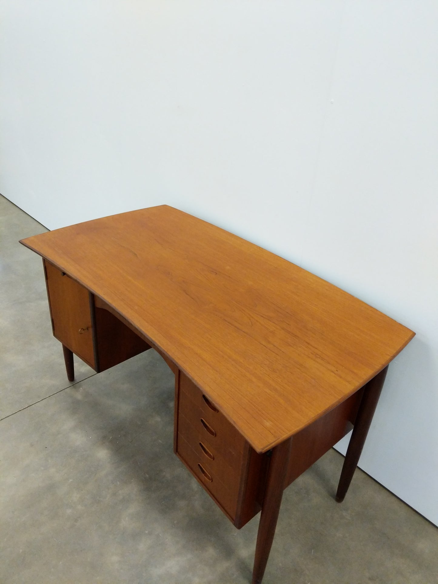Vintage Danish Modern Teak Desk