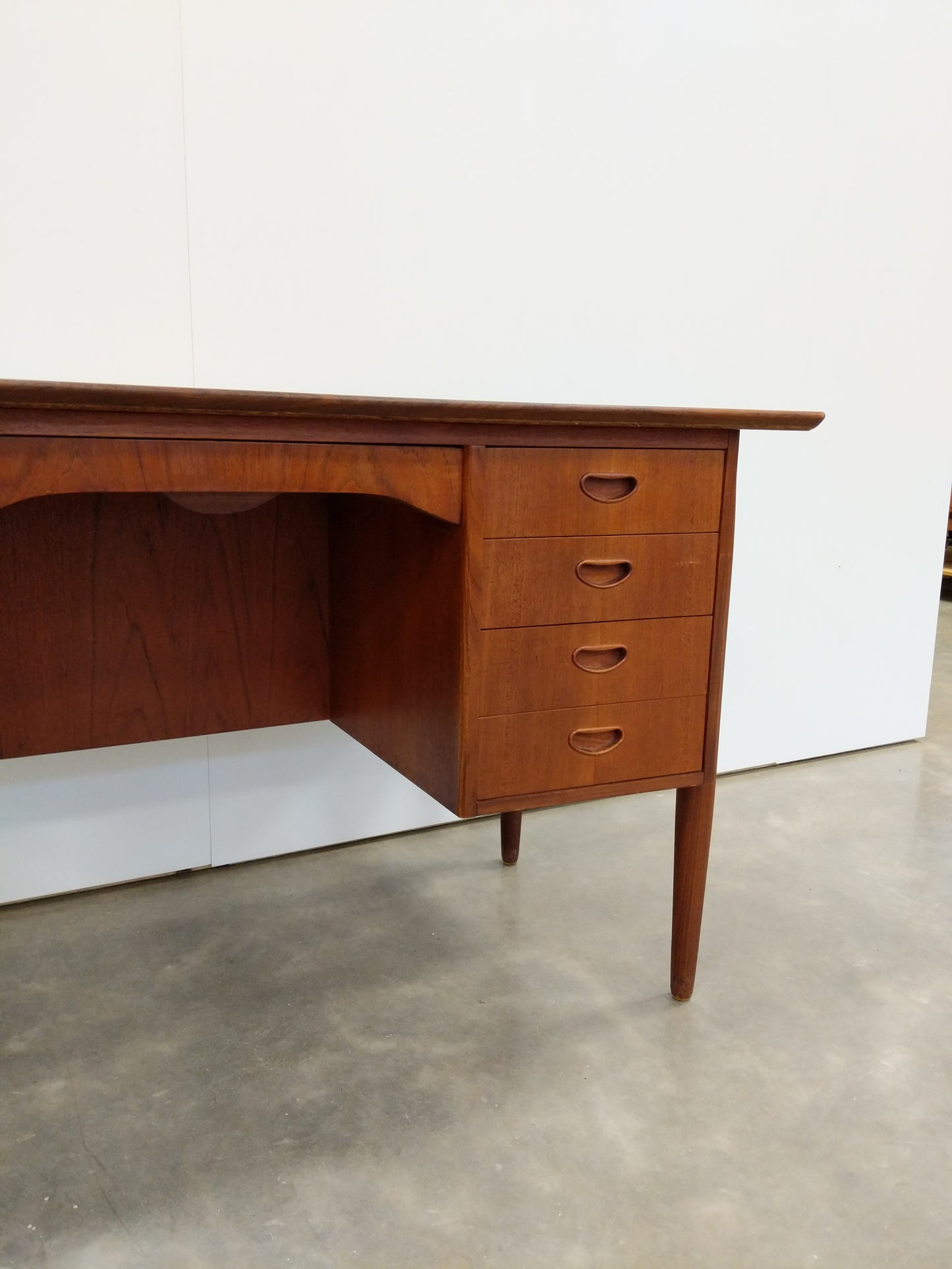 Vintage Danish Modern Teak Desk