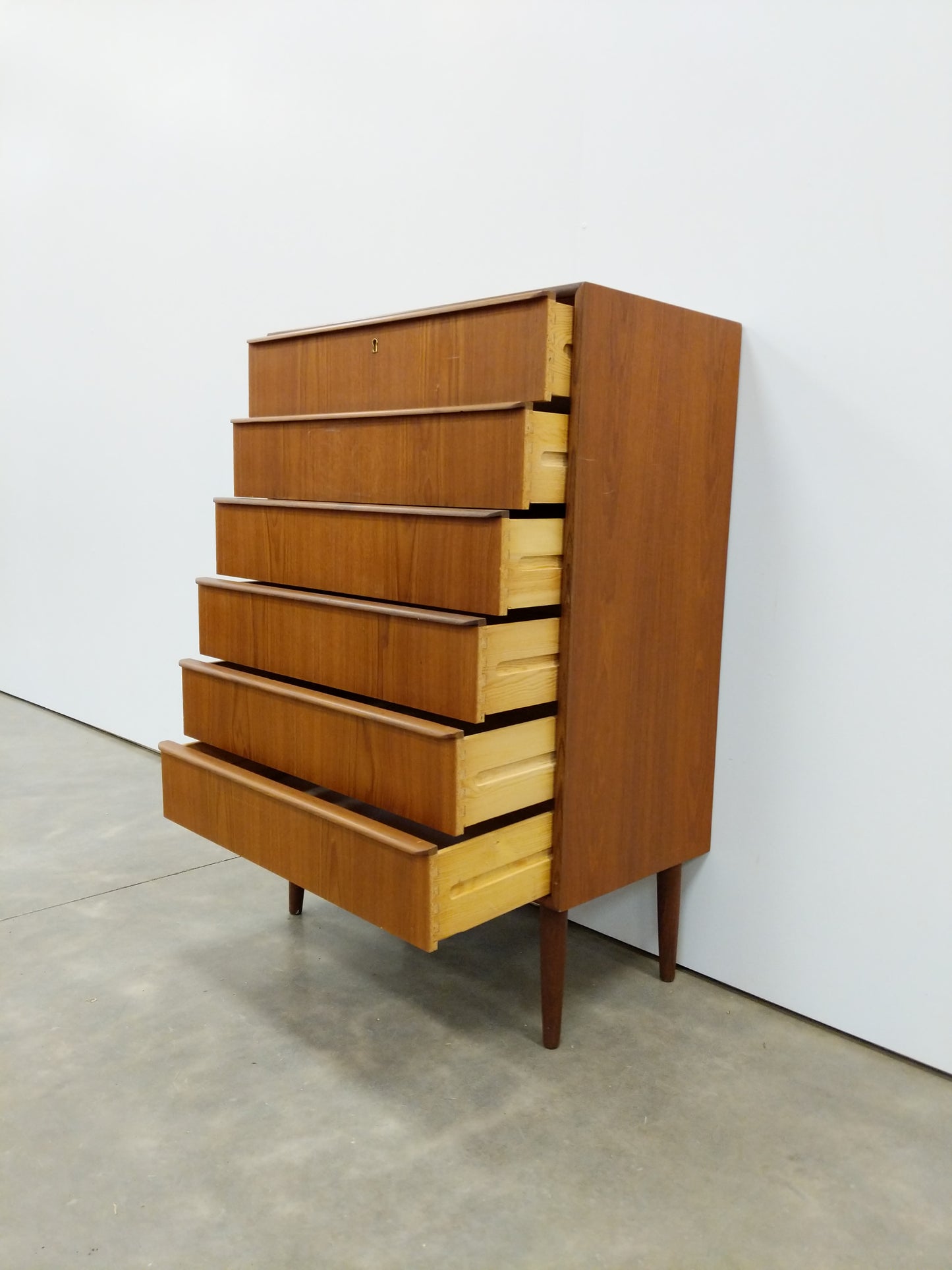 Vintage Danish Modern Teak Dresser